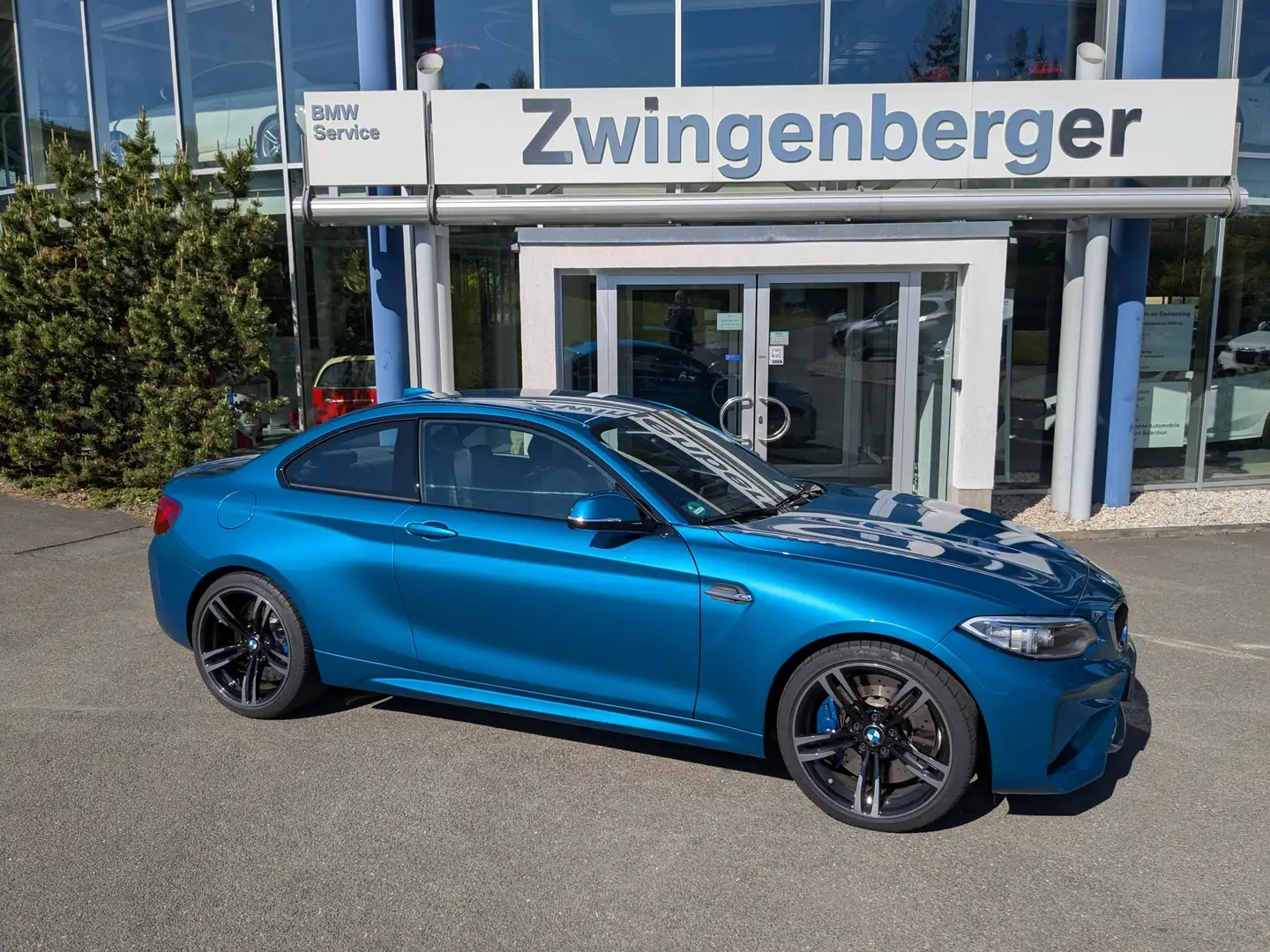 BMW M2 Coupé DKG erste Hand unfallfrei Scheckh. Blau - 1