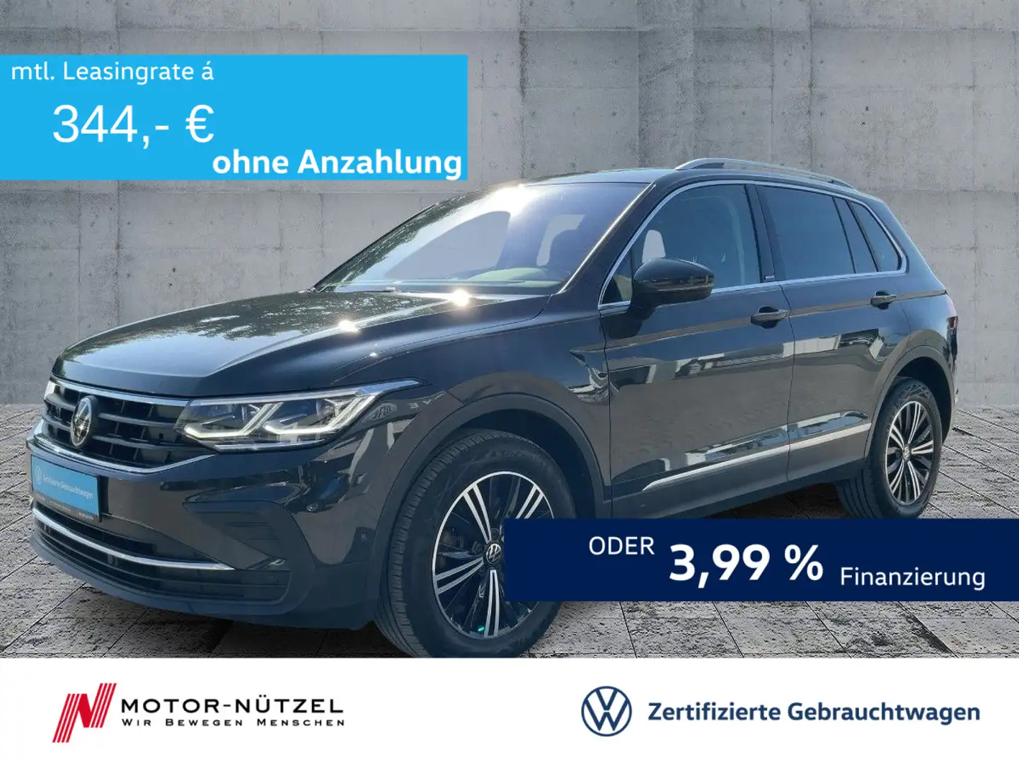 Volkswagen Tiguan 2.0 TSI 4M DSG MOVE 5JG+IQ+NAV+STDHZG+ACC Grau - 1