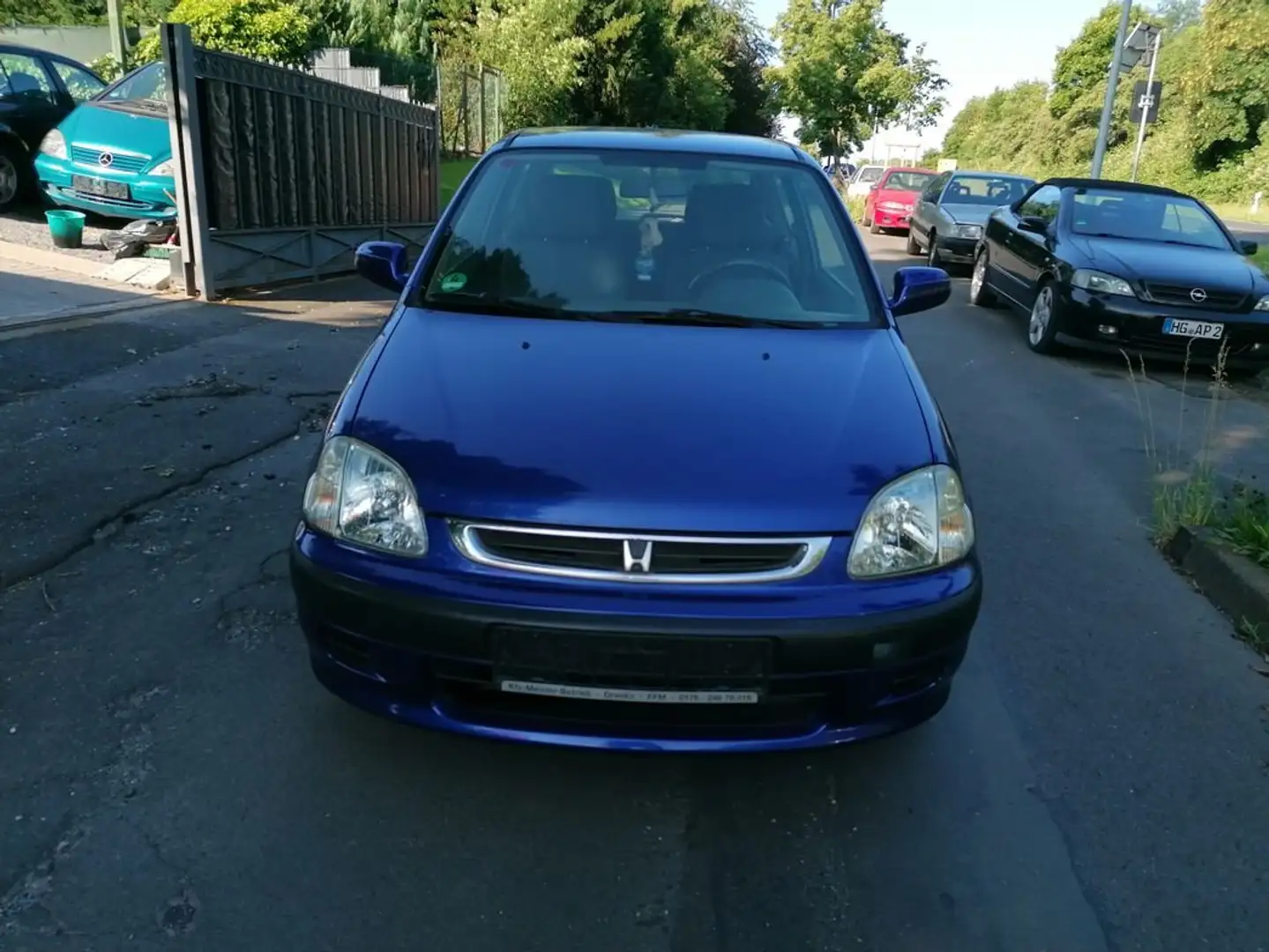 Honda Logo 1.3I.AutomServo..Klima.Tü-8-26. Albastru - 1