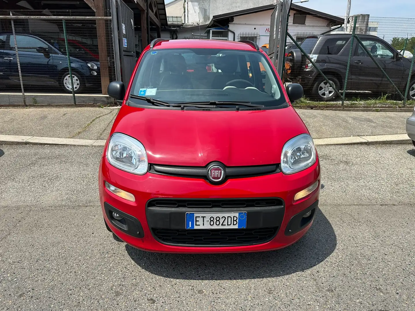 Fiat Panda Panda 1.2 Benzina Gas Pop 80cv Rojo - 1