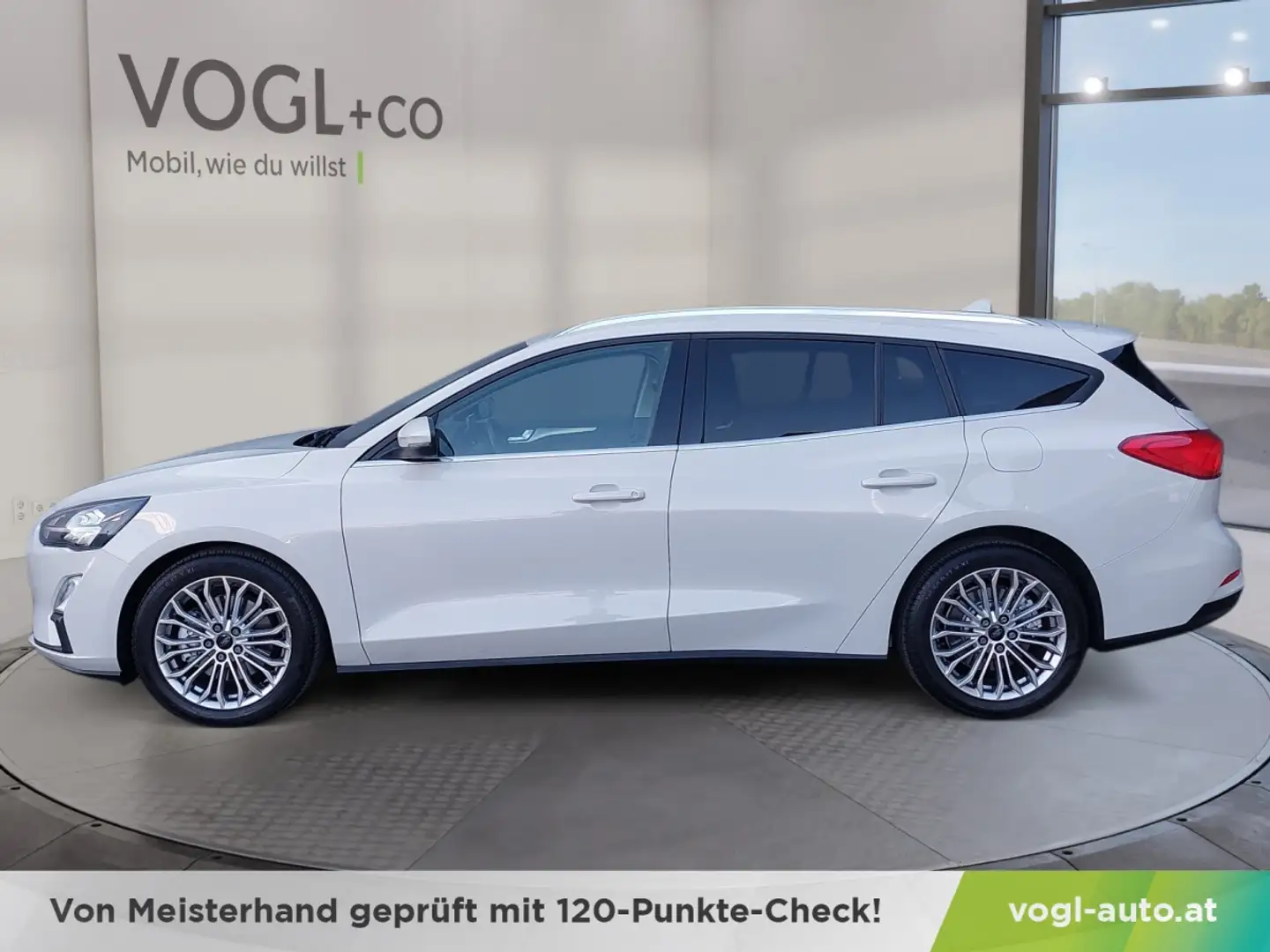 Ford Focus Traveller 1,5 Diesel EcoBlue Titanium Automatik Weiß - 2