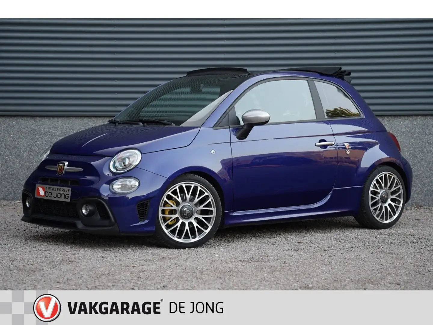 Fiat 500C Abarth 595 1.4 Abarth 145PK Cabrio| Beats | 17'Inch | Blauw - 1