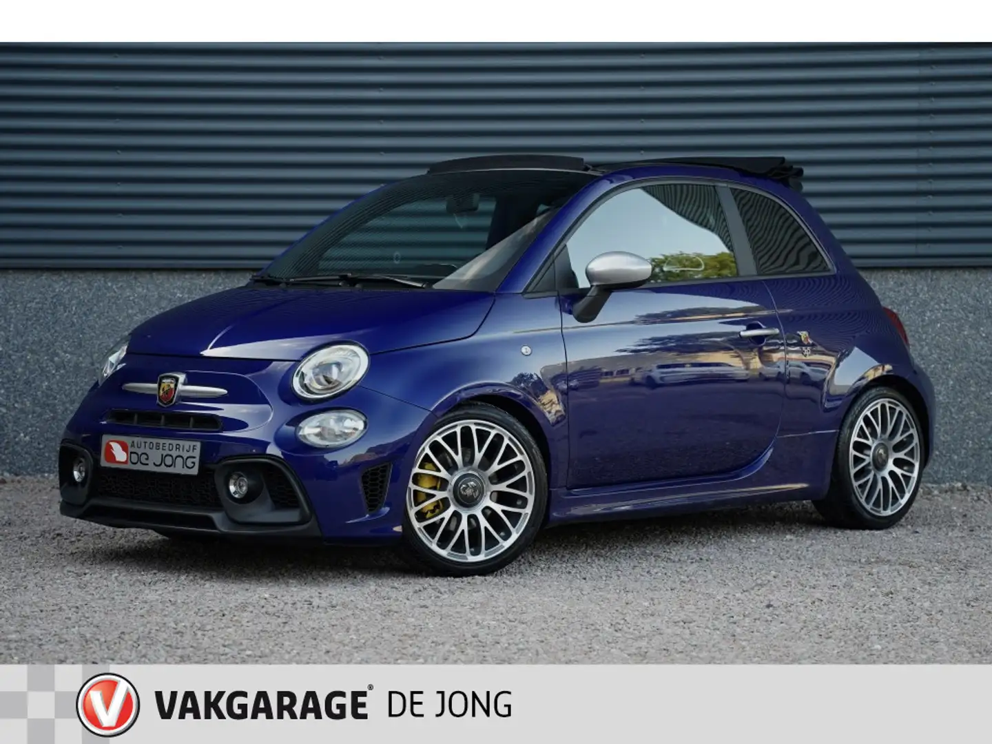 Fiat 500C Abarth 595 1.4 Abarth 145PK Cabrio| Beats | 17'Inch | Albastru - 1