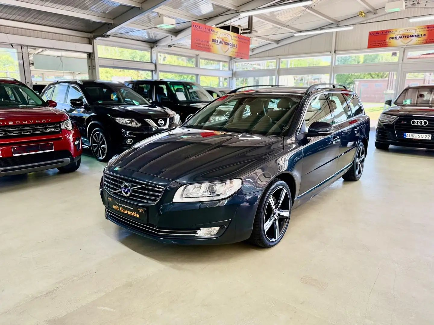 Volvo V70 D4 Summum Geartronic Blau - 1