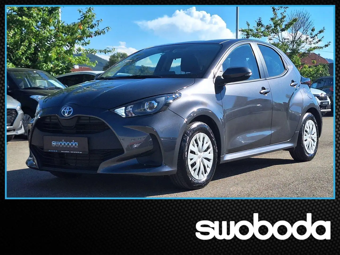 Toyota Yaris - 1,0 l Benzin, 5-türig Active Grau - 1