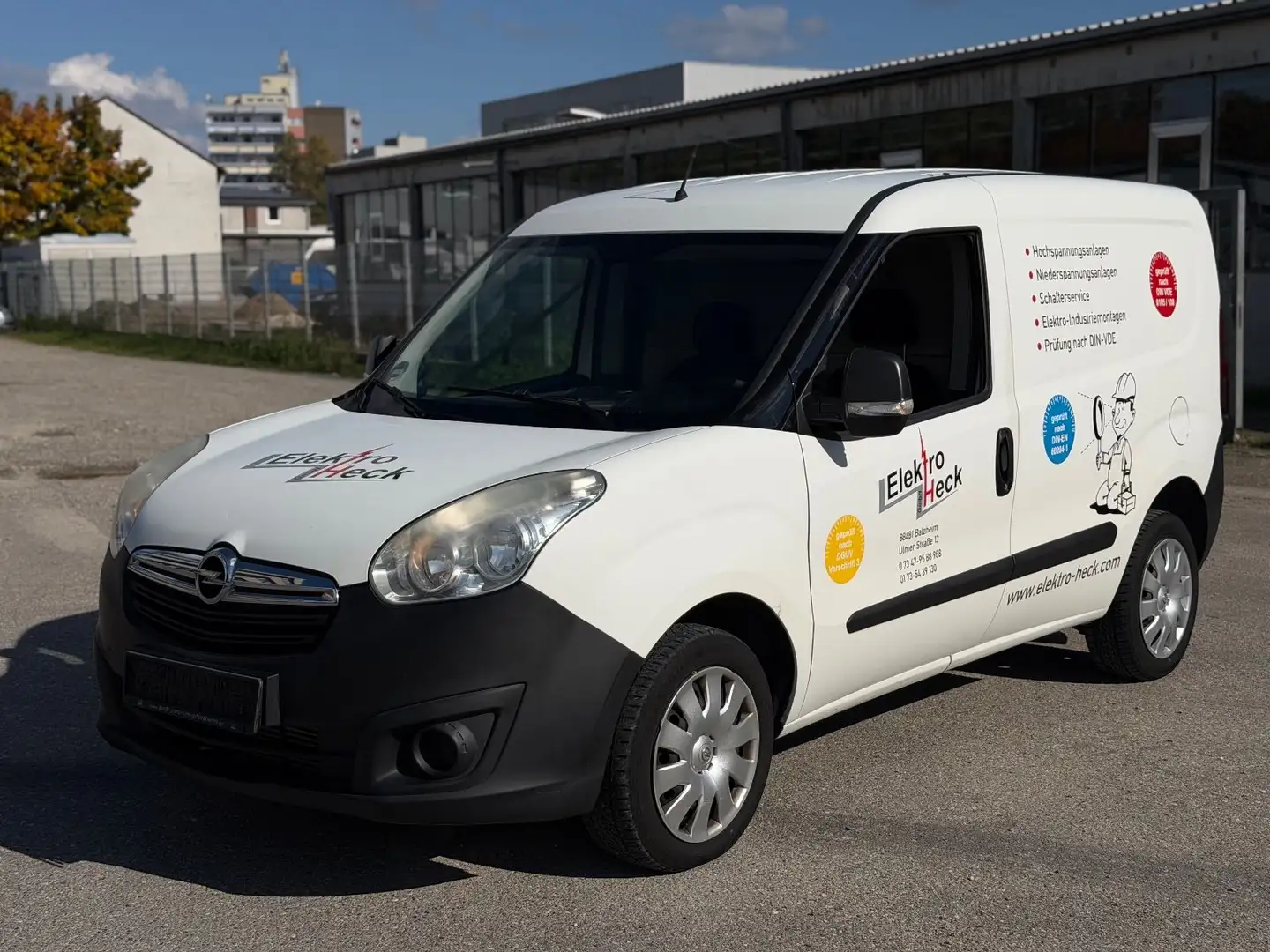 Opel Combo D 1.3 CDTI Kasten L1H1 2,4t TÜV 2026 Weiß - 1