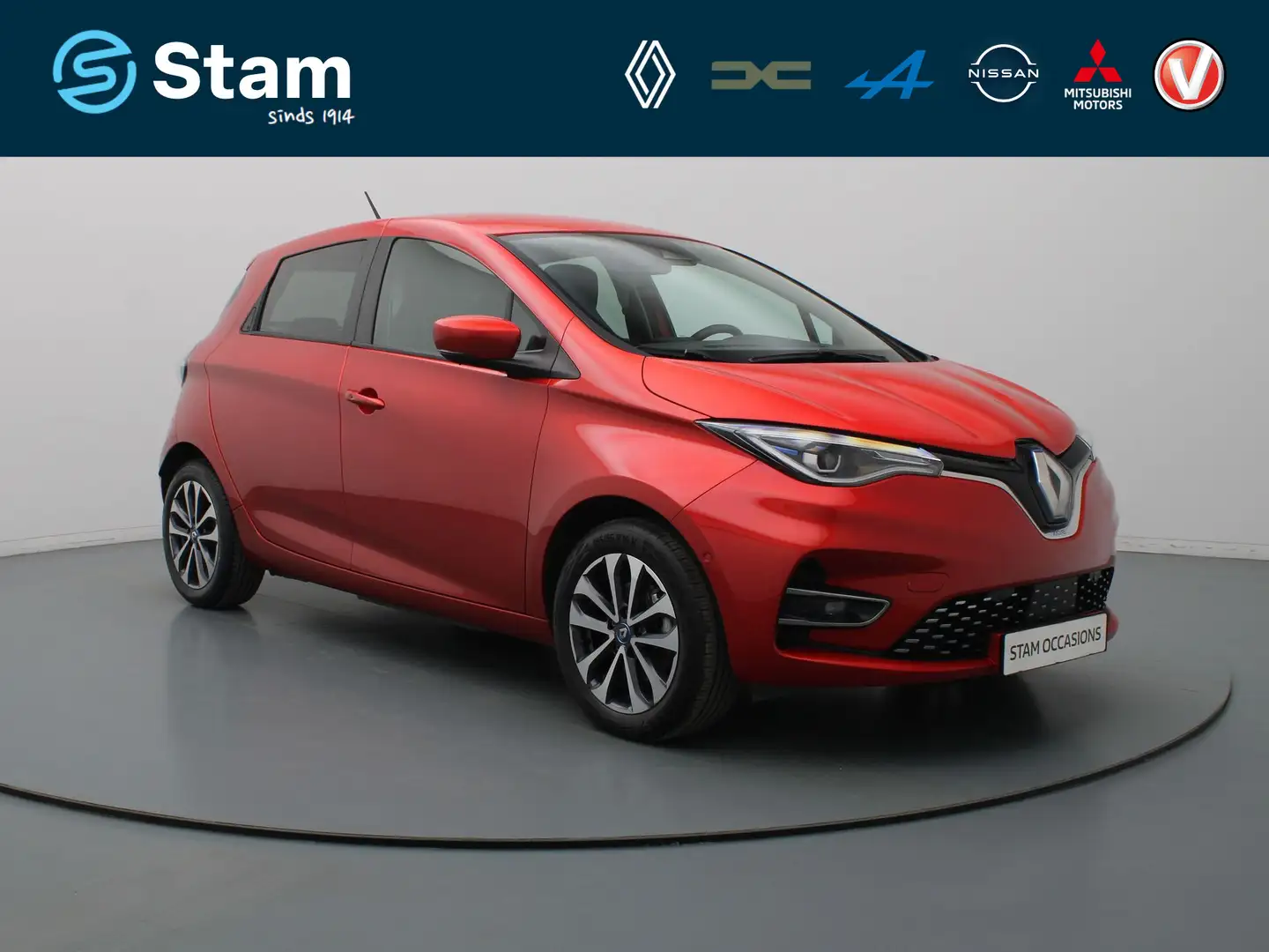 Renault ZOE R135 Intens 52 kWh HUURBATTERIJ Camera | Cruise | Rojo - 1
