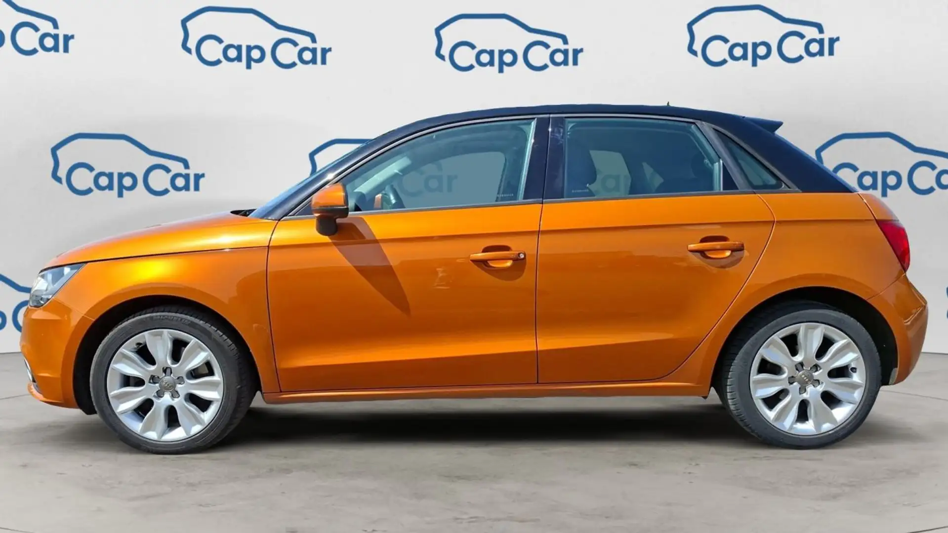 Audi A1 1.4 TFSI 122 S-Tronic7 Ambition - Automatique Orange - 2