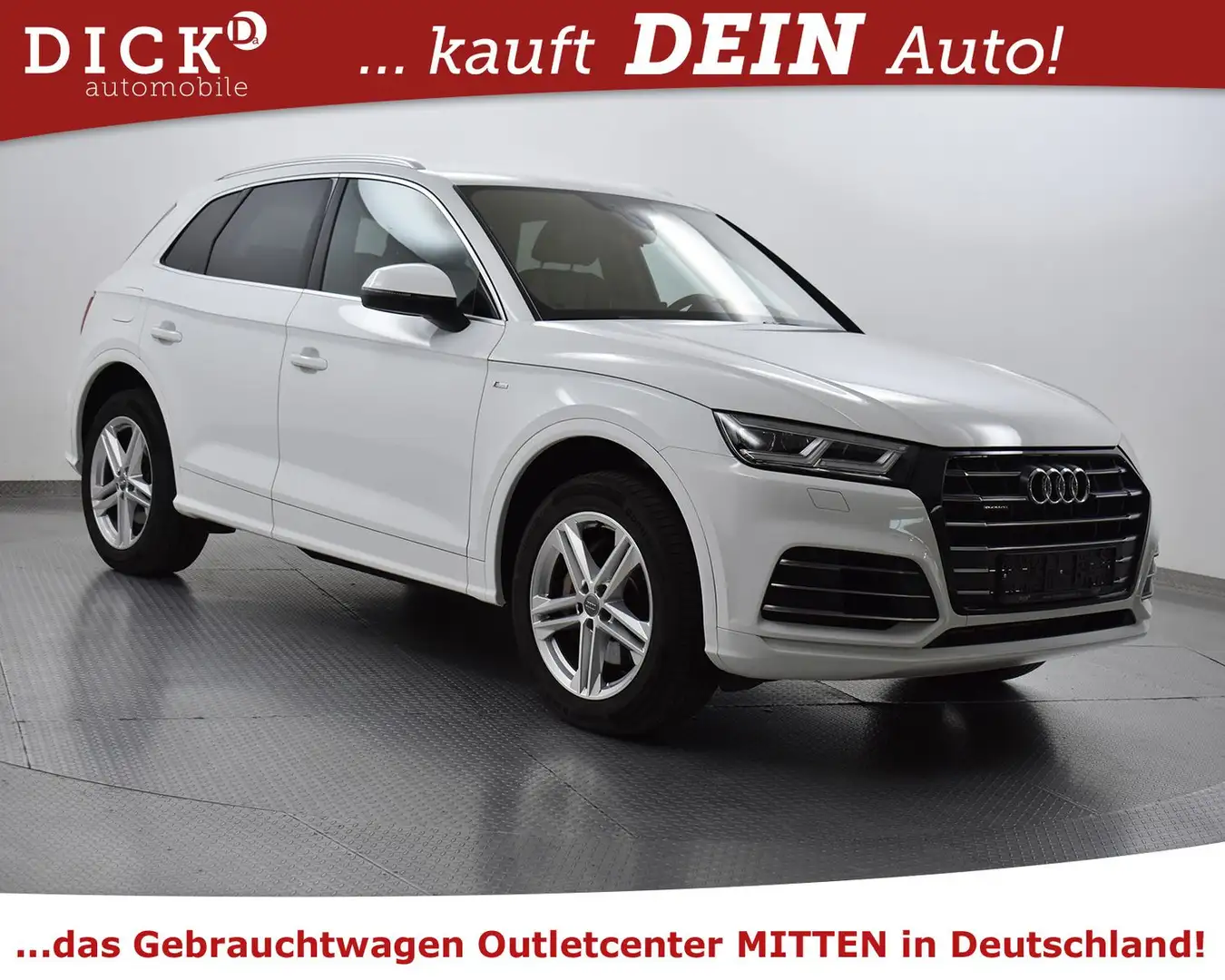 Audi Q5 55 TFSIe Quatt Sport 2X S LINE+MEMO+VIRTU+KAM Weiß - 1