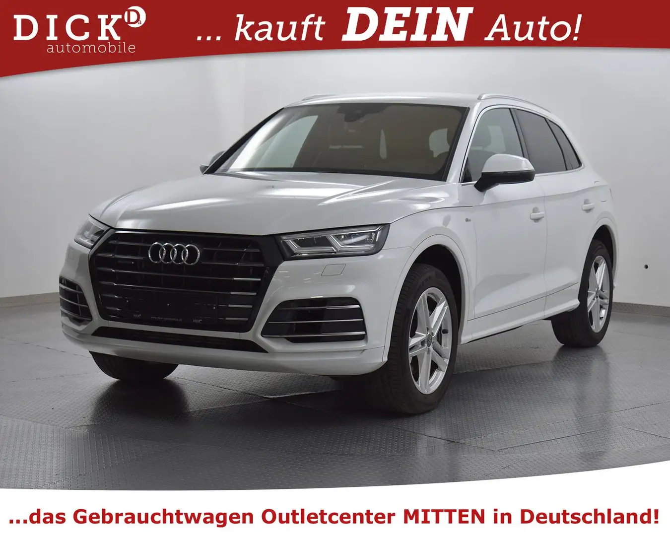 Audi Q5 55 TFSIe Quatt Sport 2X S LINE+MEMO+VIRTU+KAM Weiß - 2