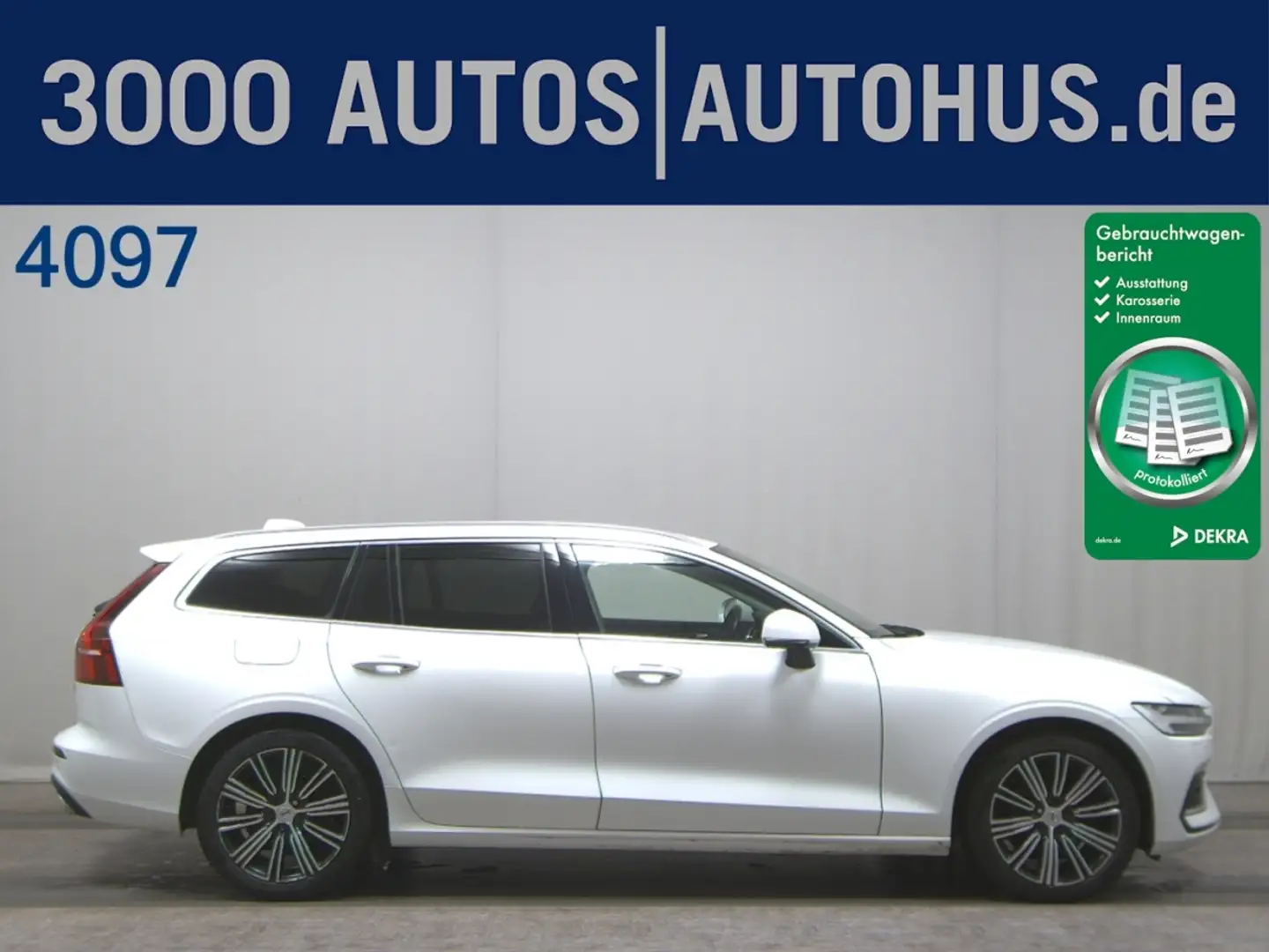 Volvo V60 Kombi D4 Inscription Navi LED el.Heck RFK White - 1