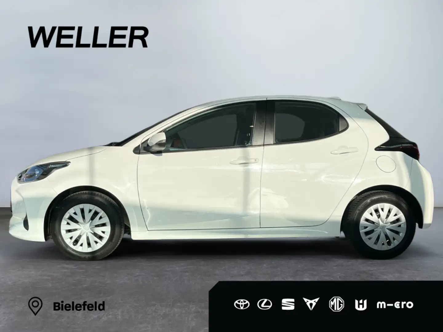 Toyota Yaris 1.0 Comfort *ACC*CAM*CarPlay*Spurhalteass* Bianco - 2