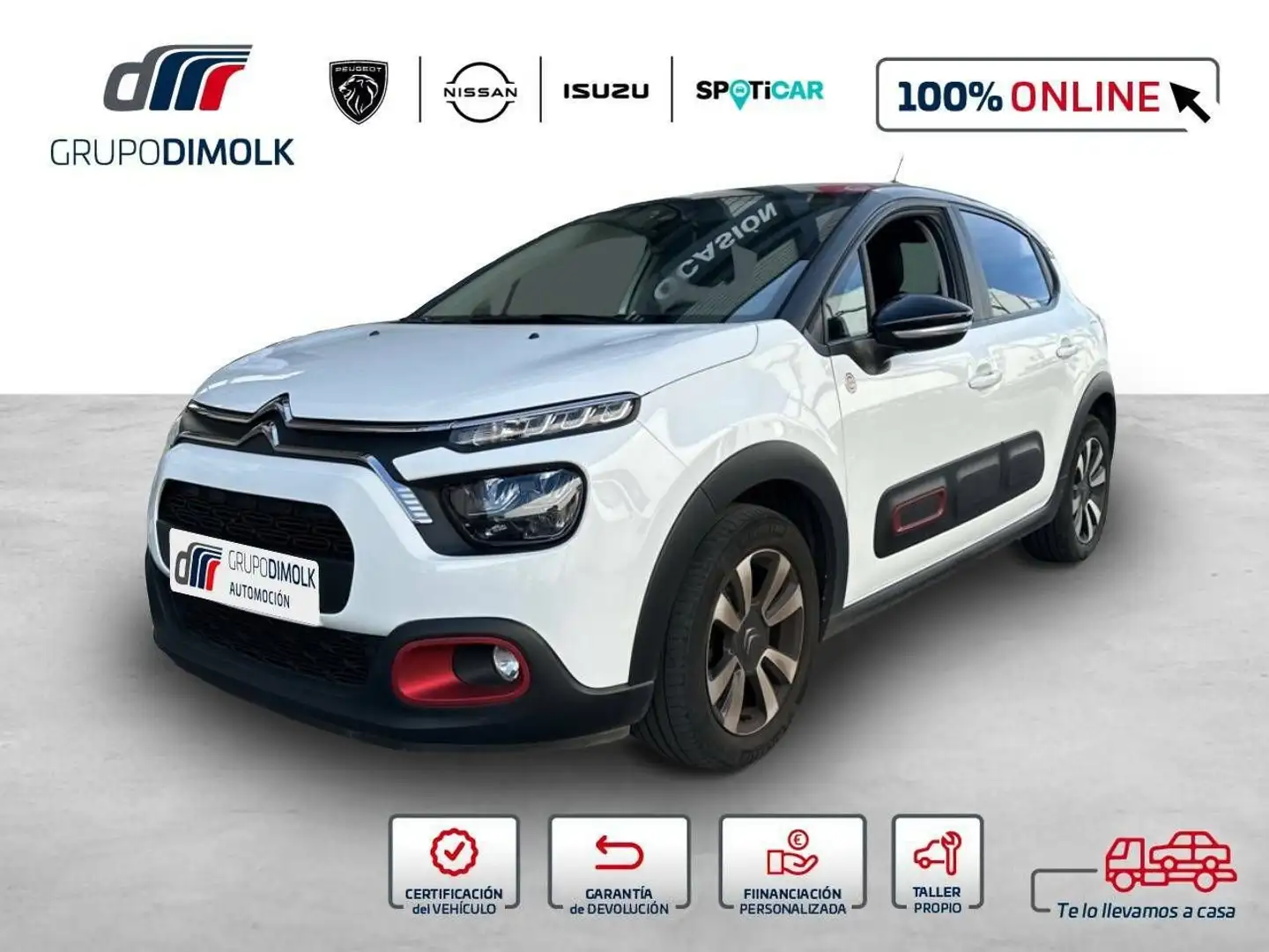 Citroen C3 PureTech 60KW (83CV) Shine Naranja - 1