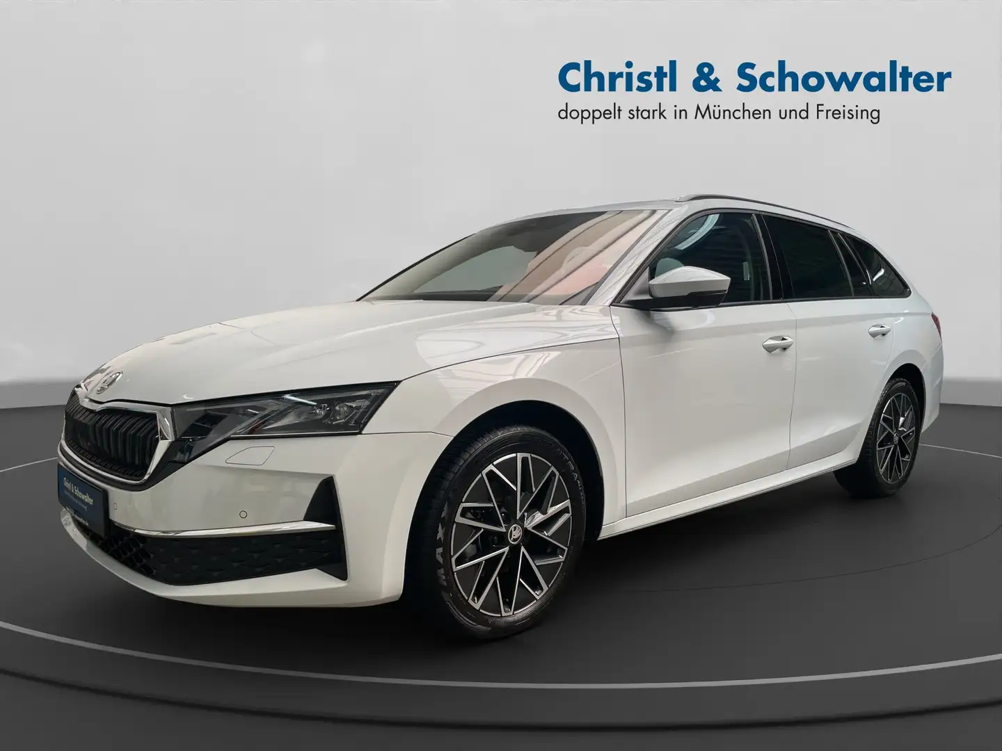 Skoda Octavia Combi Selection 2.0TDI MATRIX 3ZAC ACC Weiß - 2