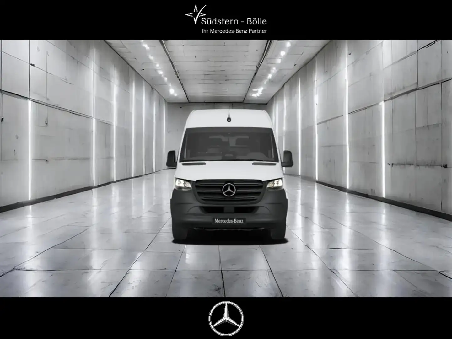 Mercedes-Benz Sprinter 317 KASTEN L3H2+KLIMA+KAMERA+AHK3,5T Wit - 2