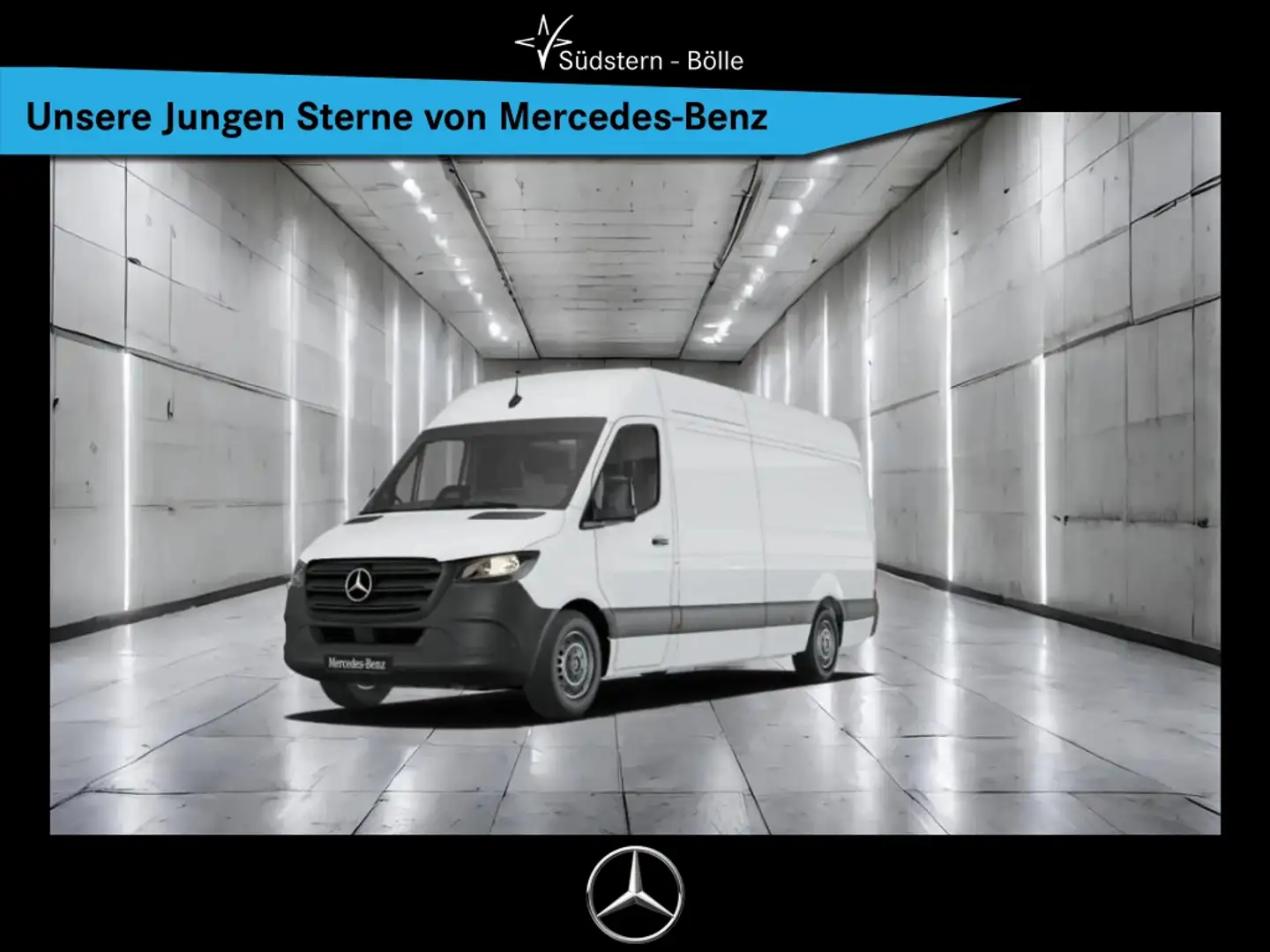 Mercedes-Benz Sprinter 317 KASTEN L3H2+KLIMA+KAMERA+AHK3,5T Wit - 1
