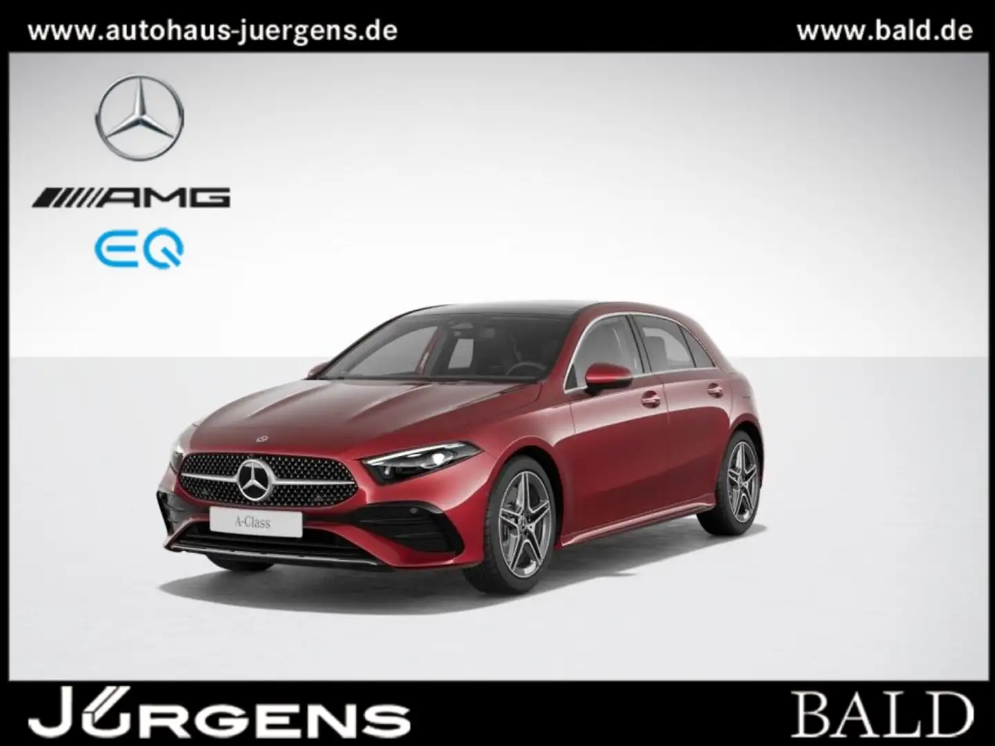 Mercedes-Benz A 250 e AMG-Sport/MLB/Pano/Burm/Distr/Leder/18" Rot - 1