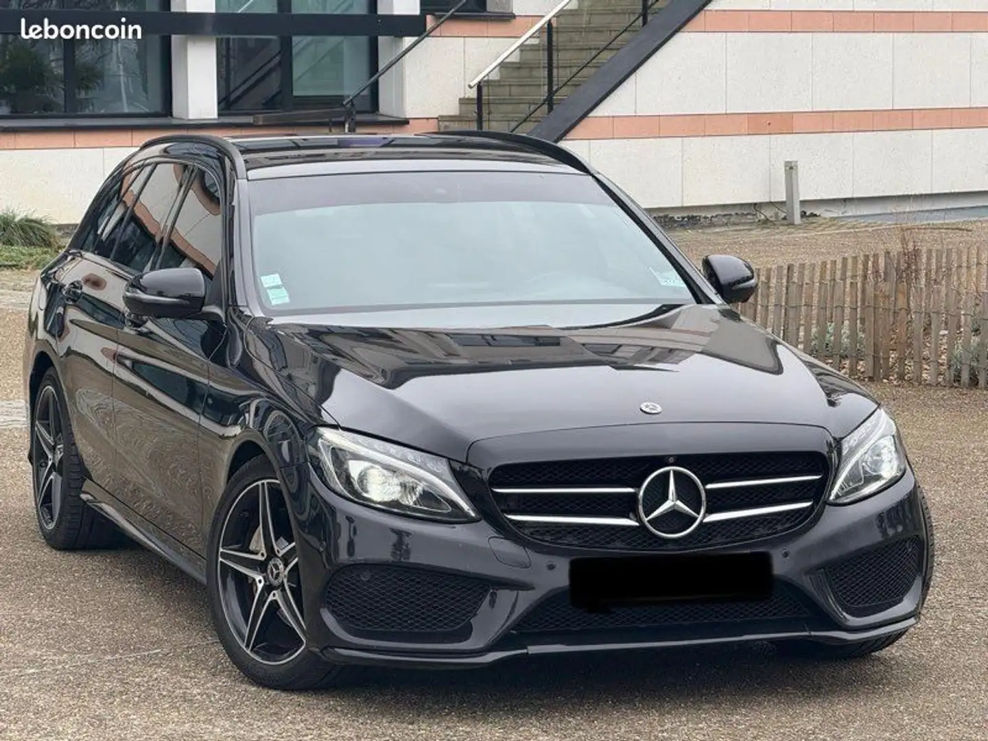 Mercedes-Benz C 220 Mercedes C220 9G-Tronic PACK AMG année 06-2017 à 1 Noir - 2