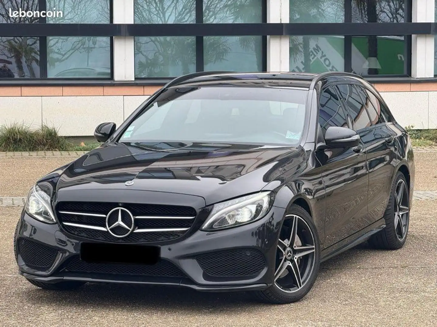 Mercedes-Benz C 220 Mercedes C220 9G-Tronic PACK AMG année 06-2017 à 1 Noir - 1