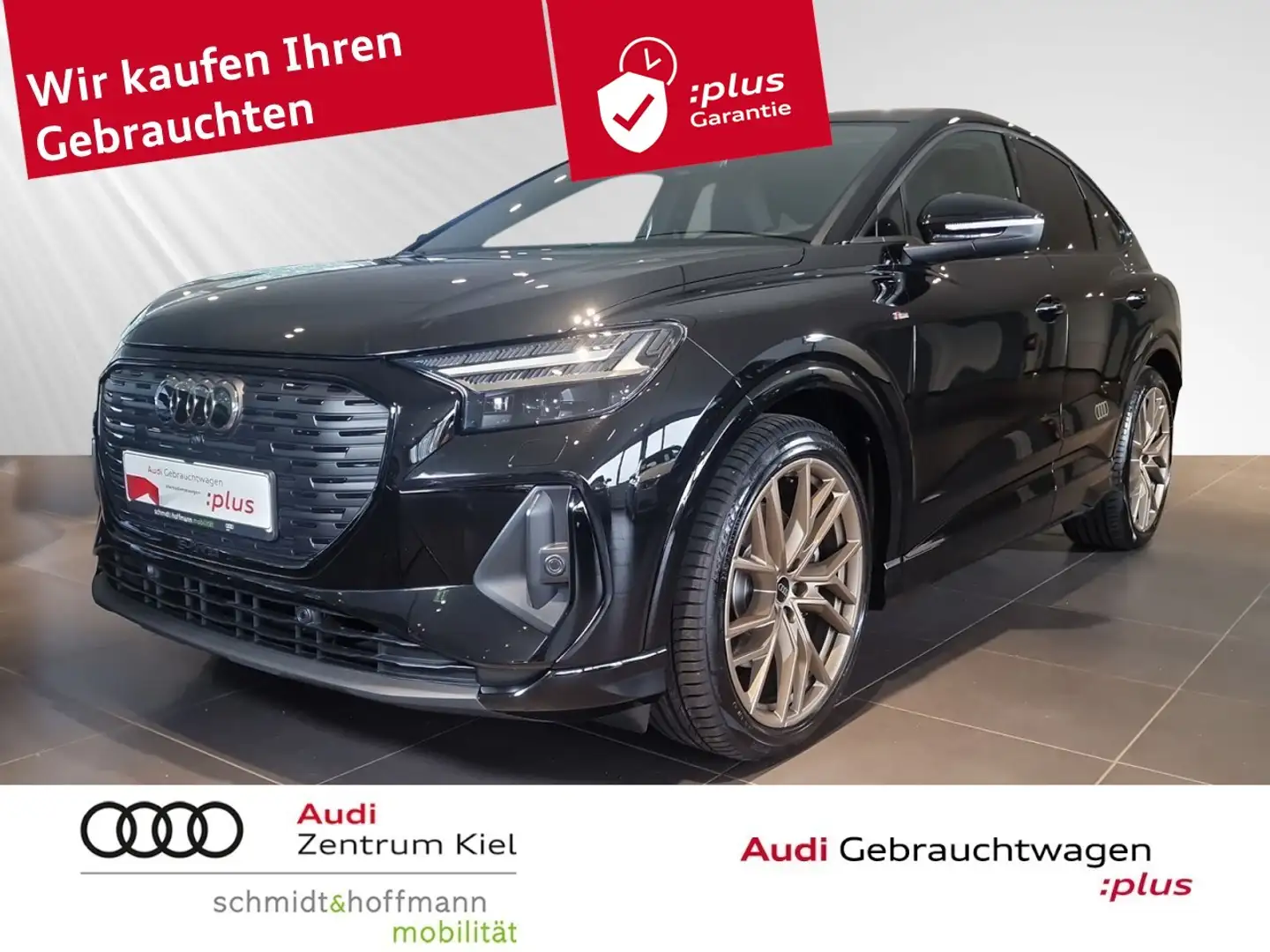 Audi Q4 e-tron 45 quattro edition S-line Klima Navi Noir - 1