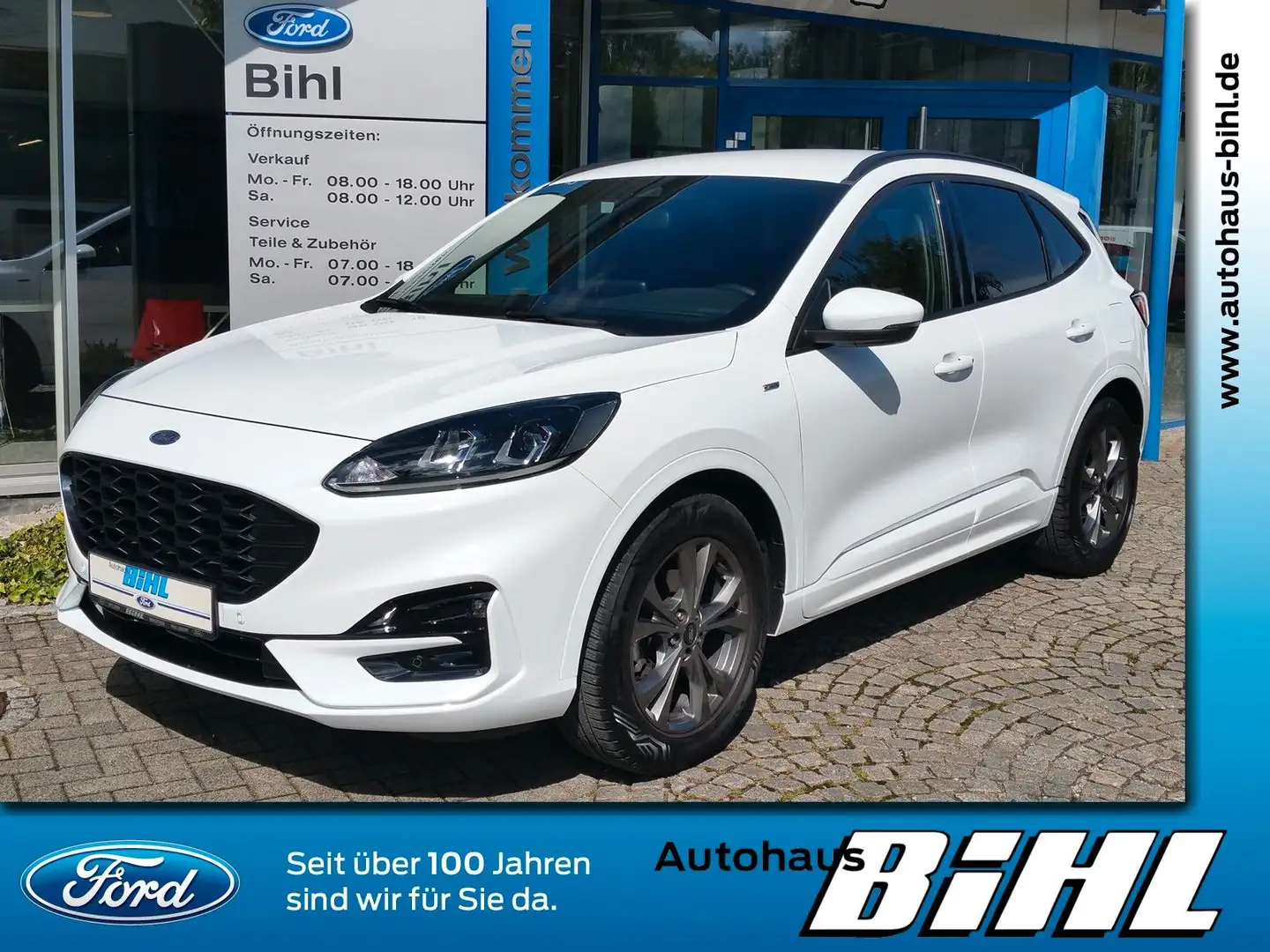 Ford Kuga ST-Line Navi Kamera AHK elektr. LED 1.Hand Weiß - 1