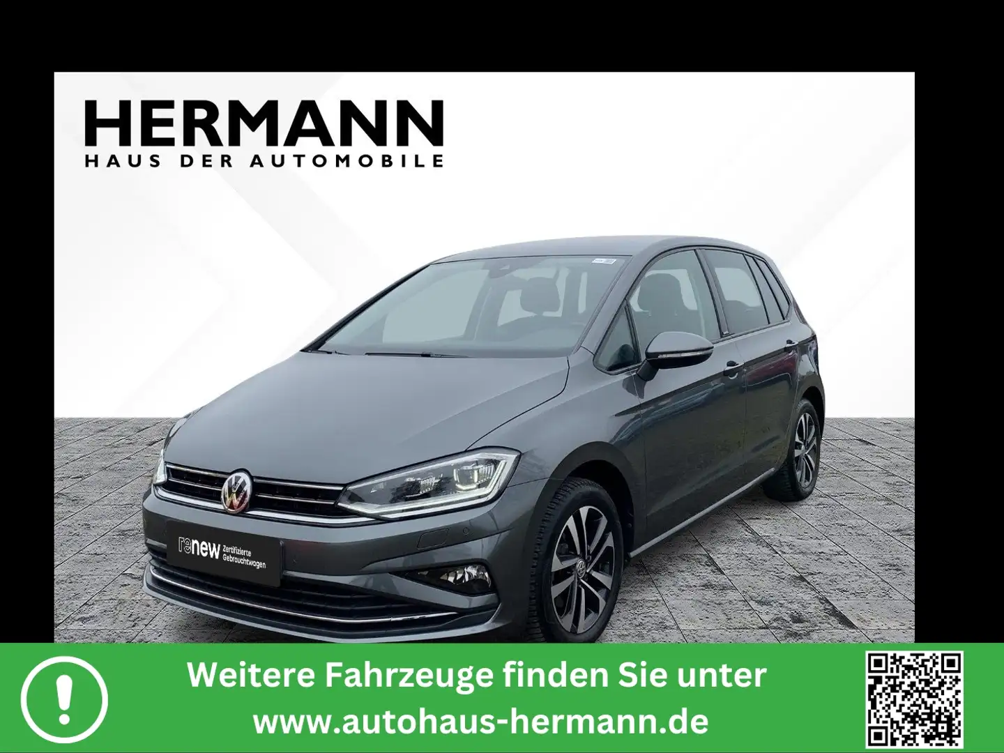 Volkswagen Golf Sportsvan VII 1.5 TSI ACT  United LED*NAVI Grau - 1