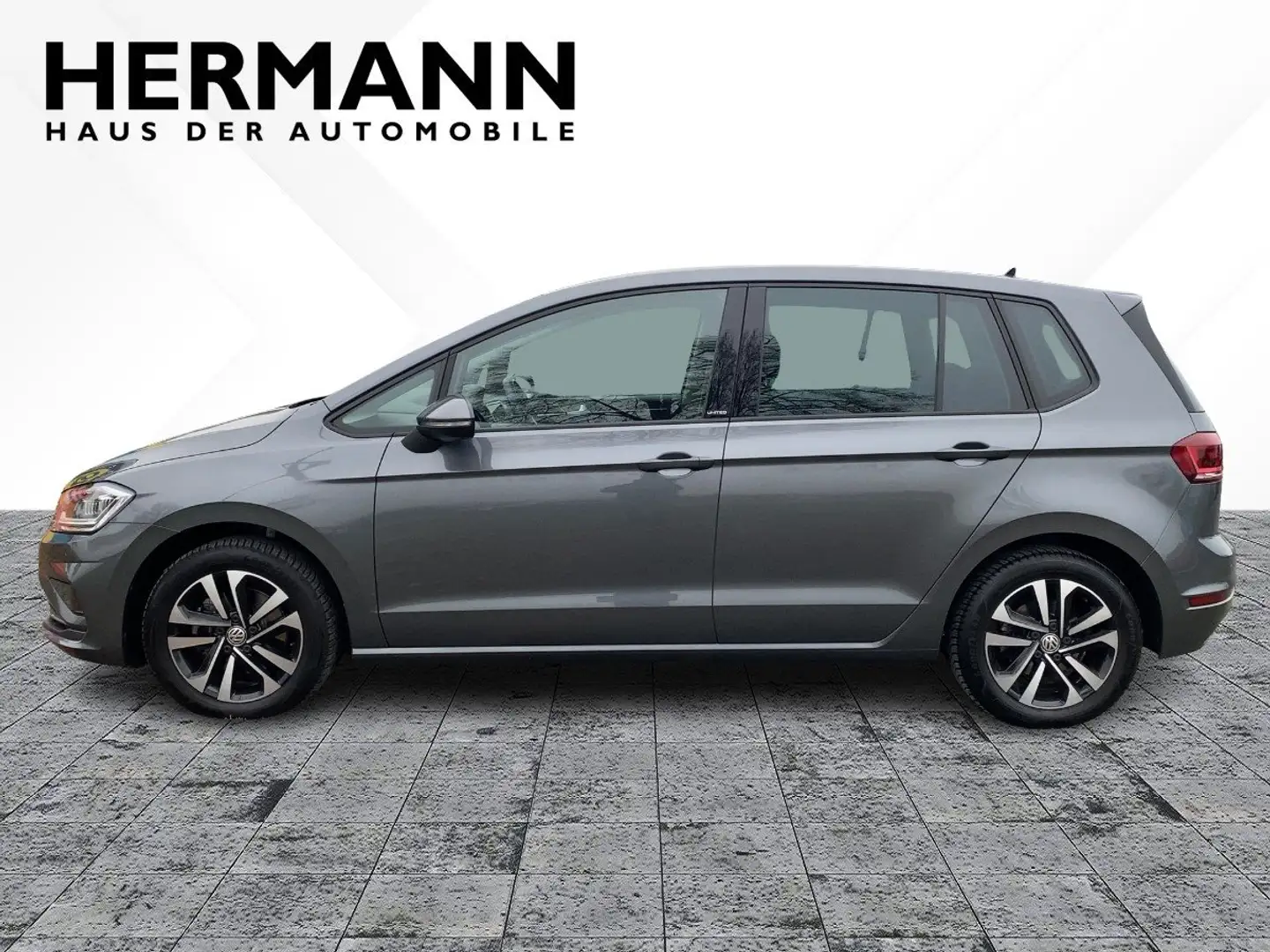 Volkswagen Golf Sportsvan VII 1.5 TSI ACT United LED*NAVI Gris - 2