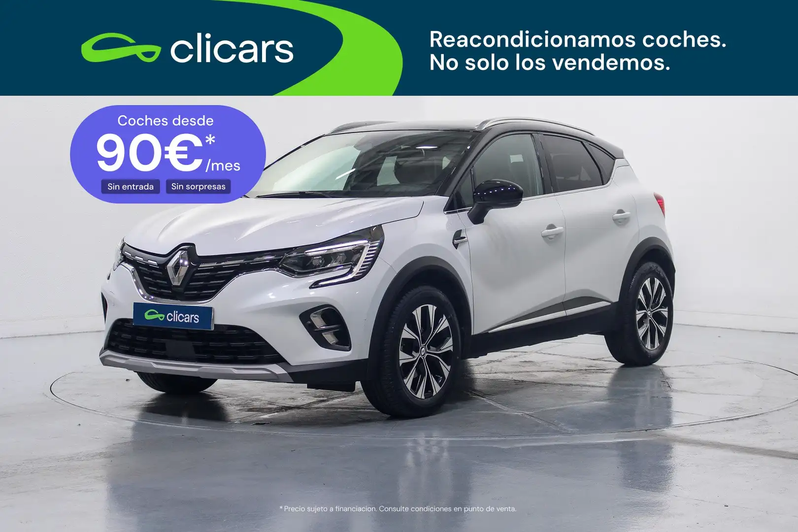 Renault Captur TCe Techno 67kW Blanco - 1