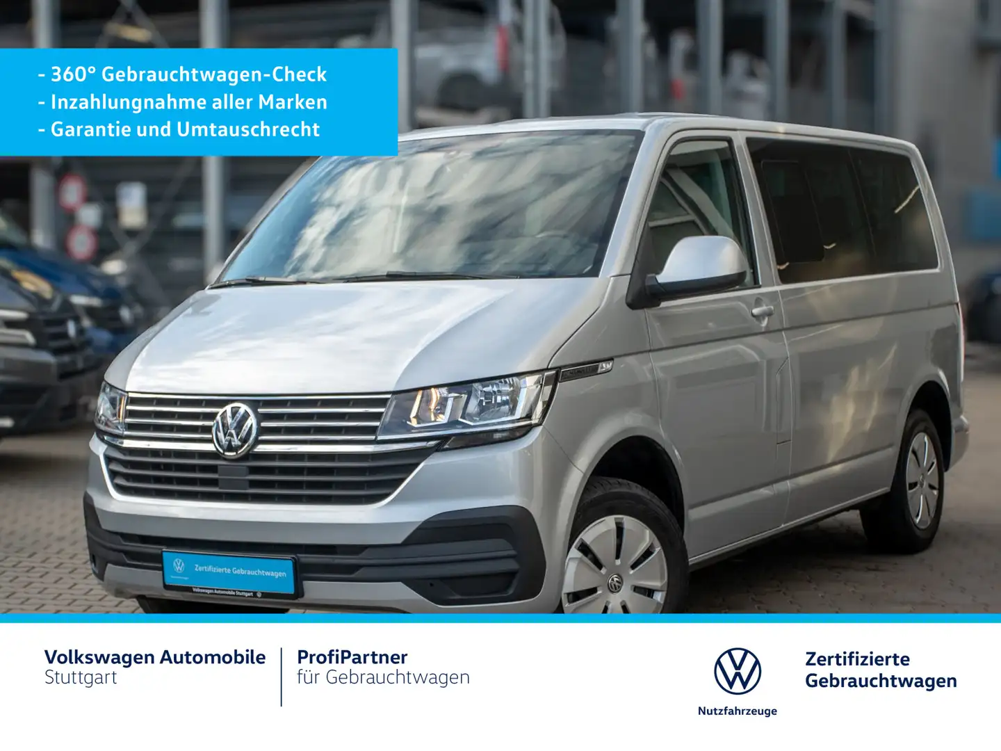 Volkswagen T6.1 Caravelle Comfortline DSG 2.0TDI NAVI Silber - 2