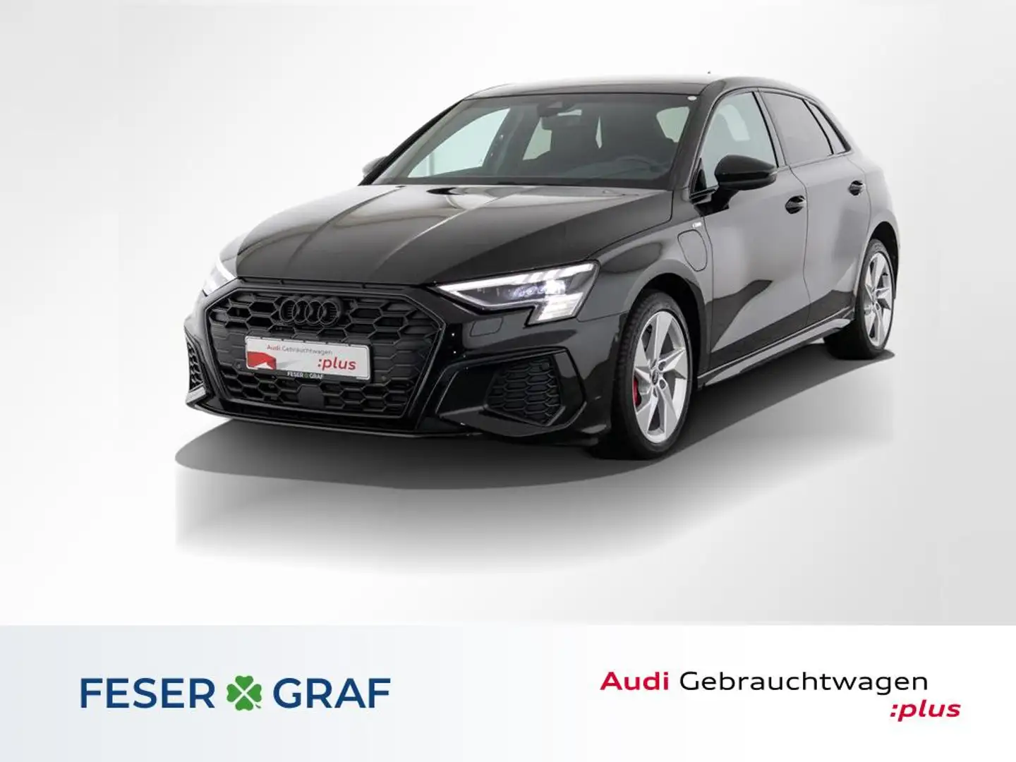 Audi A3 45 TFSI e S line S tronic Pano/ B&O Negro - 1