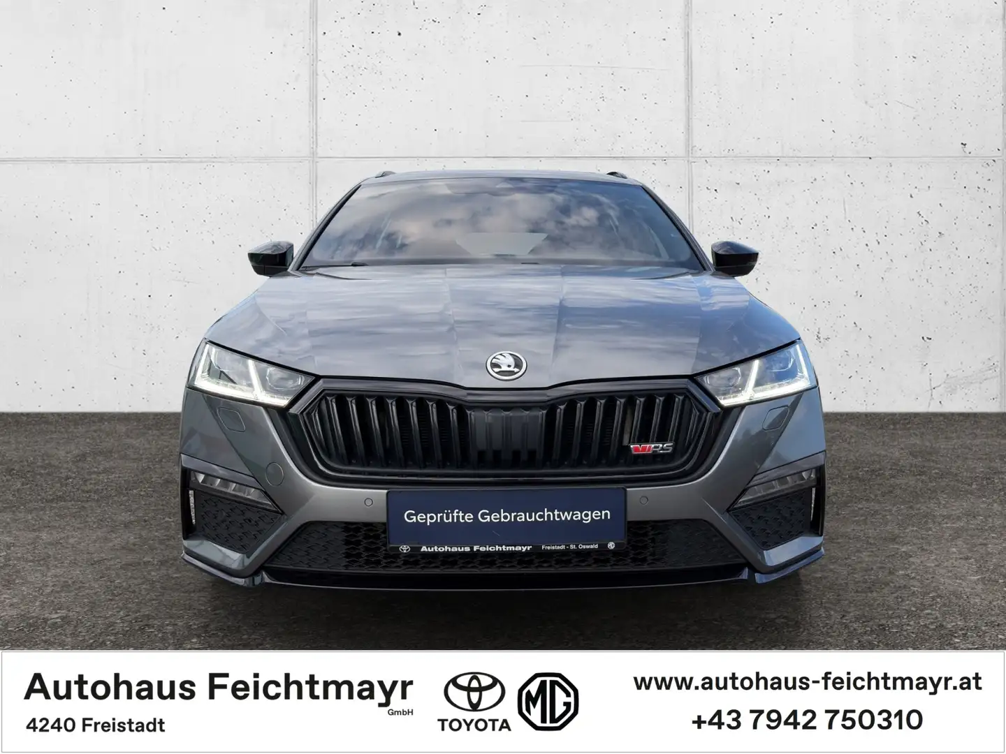 Skoda Octavia RS Kombi 2,0 TDI 4x4 DSG 5t. Grau - 2