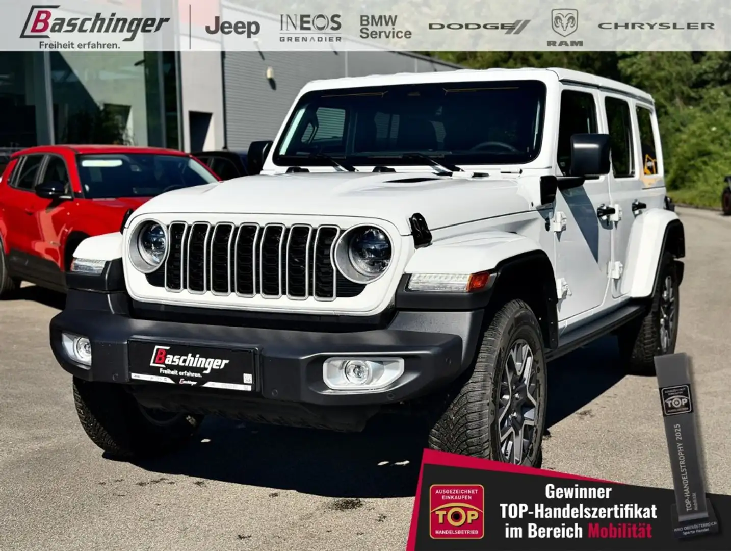 Jeep Wrangler PHEV 4xe Sahara Weiß - 1