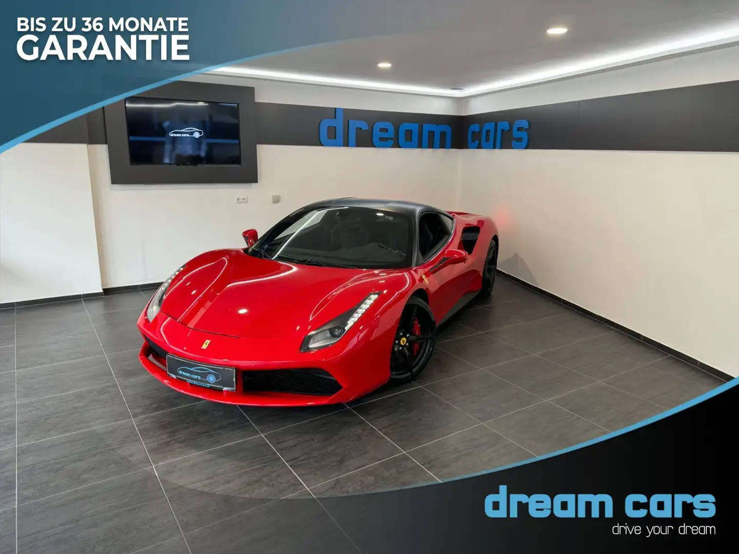 Ferrari 488 GTB / Kamera / Navi / Top Zustand / Червоний - 1
