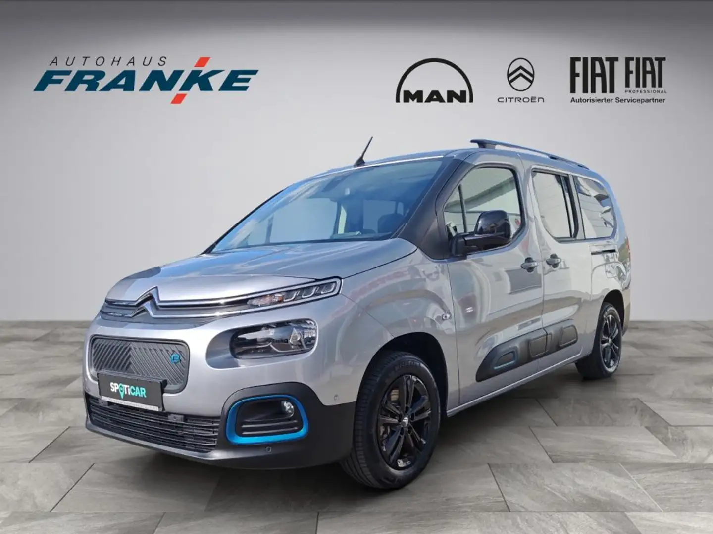 Citroen Berlingo ë-Berlingo XL 136 SHINE*STDHZ*NAVI*SHZ*RFK* Szürke - 2