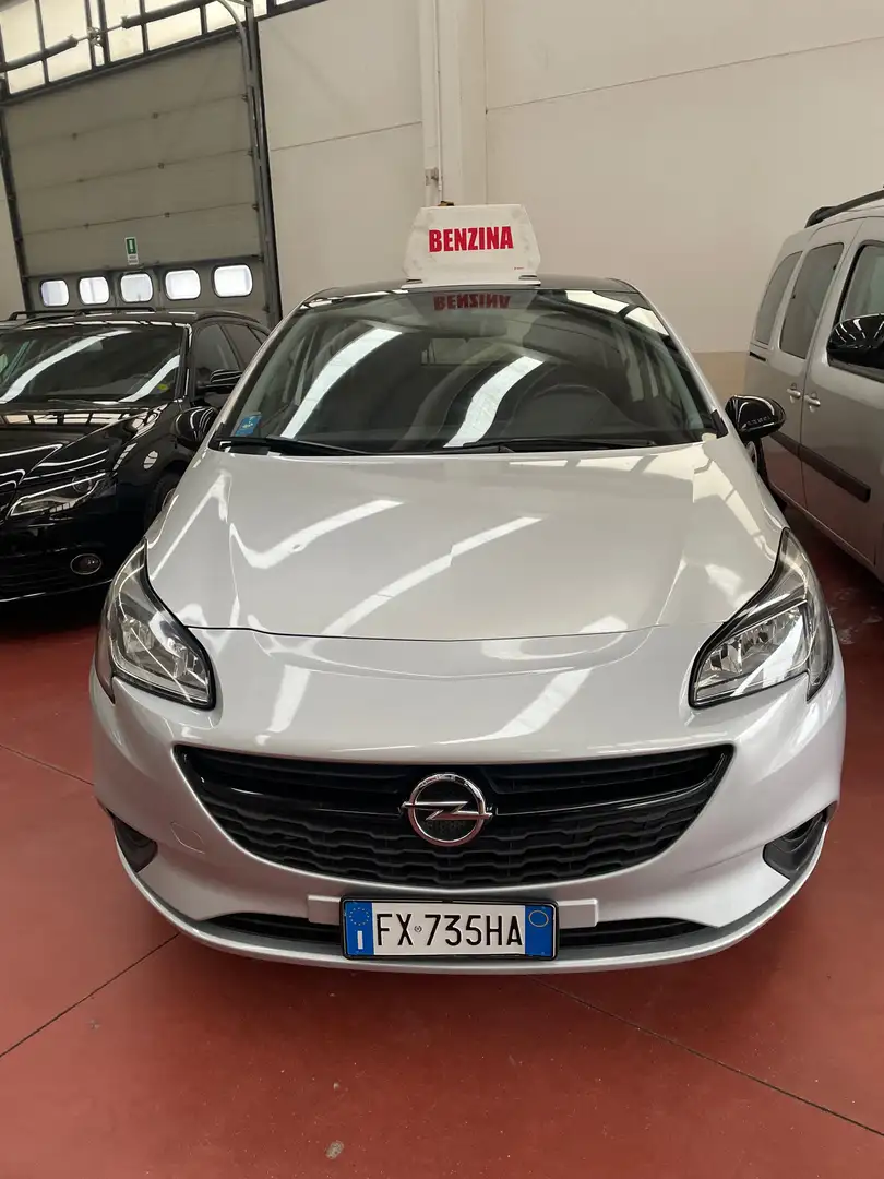 Opel Corsa 5p 1.4 Black Edition 75cv Silber - 1