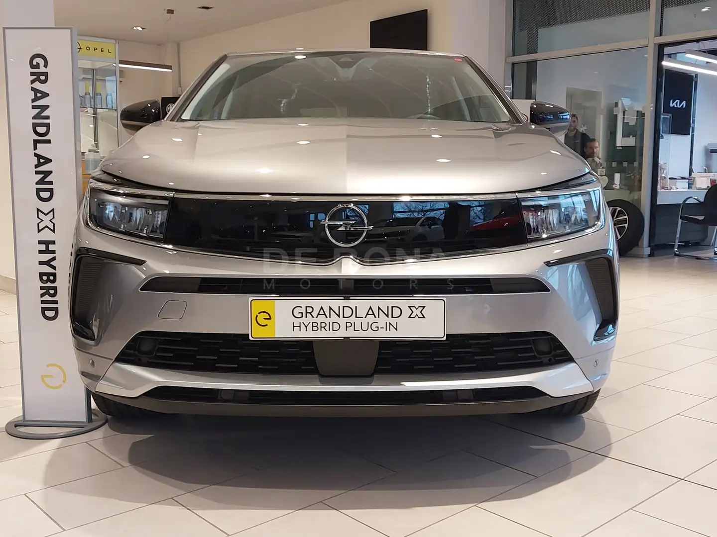 Opel Grandland 1.6 phev business elegance fwd 225cv auto Grigio - 2