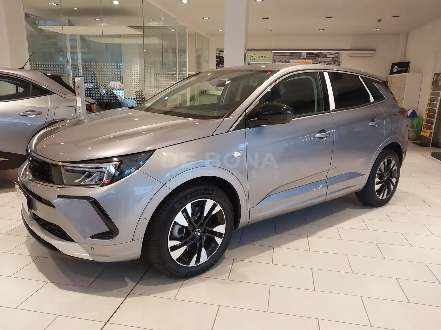 Opel Grandland 1.6 phev business elegance fwd 225cv auto Grigio - 1