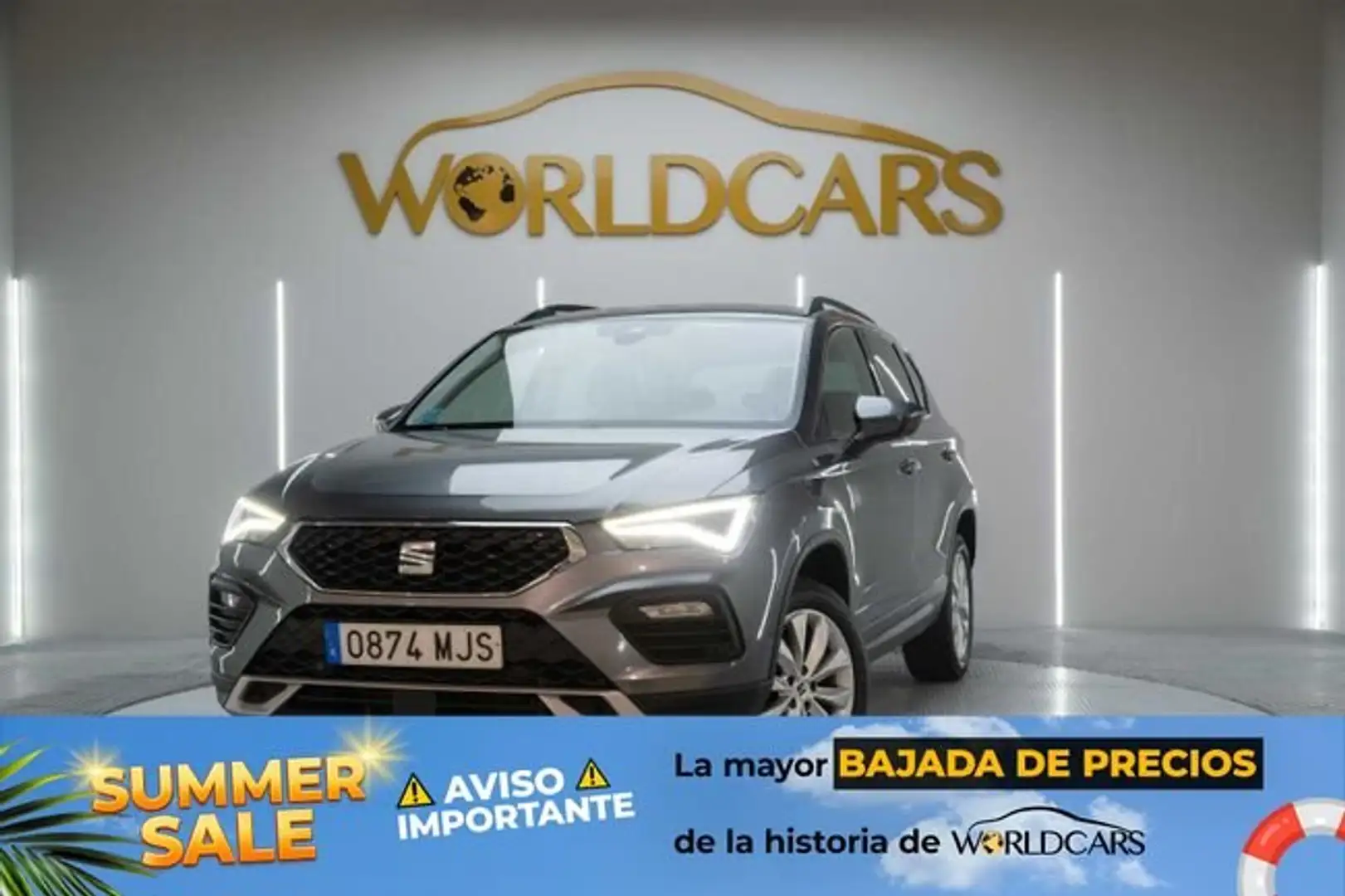 SEAT Ateca 1.5 EcoTSI S&S Style XM DSG Gris - 1