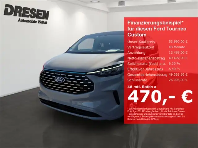 Ford Tourneo Custom 320 L2 Titanium X Allrad 2.0 170PS Automatik/AHK/E
