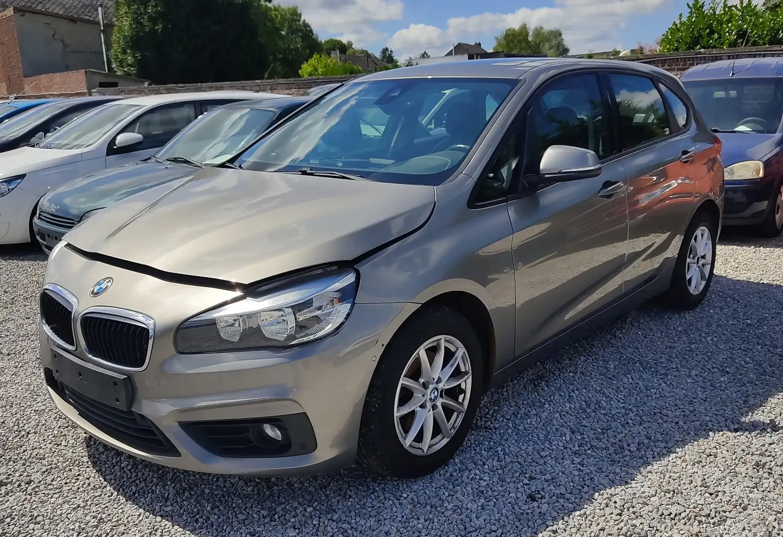 BMW 216 Active Tourer 216d_1.5D(115 CH)_2016💢EUR.6B💢 Brons - 2