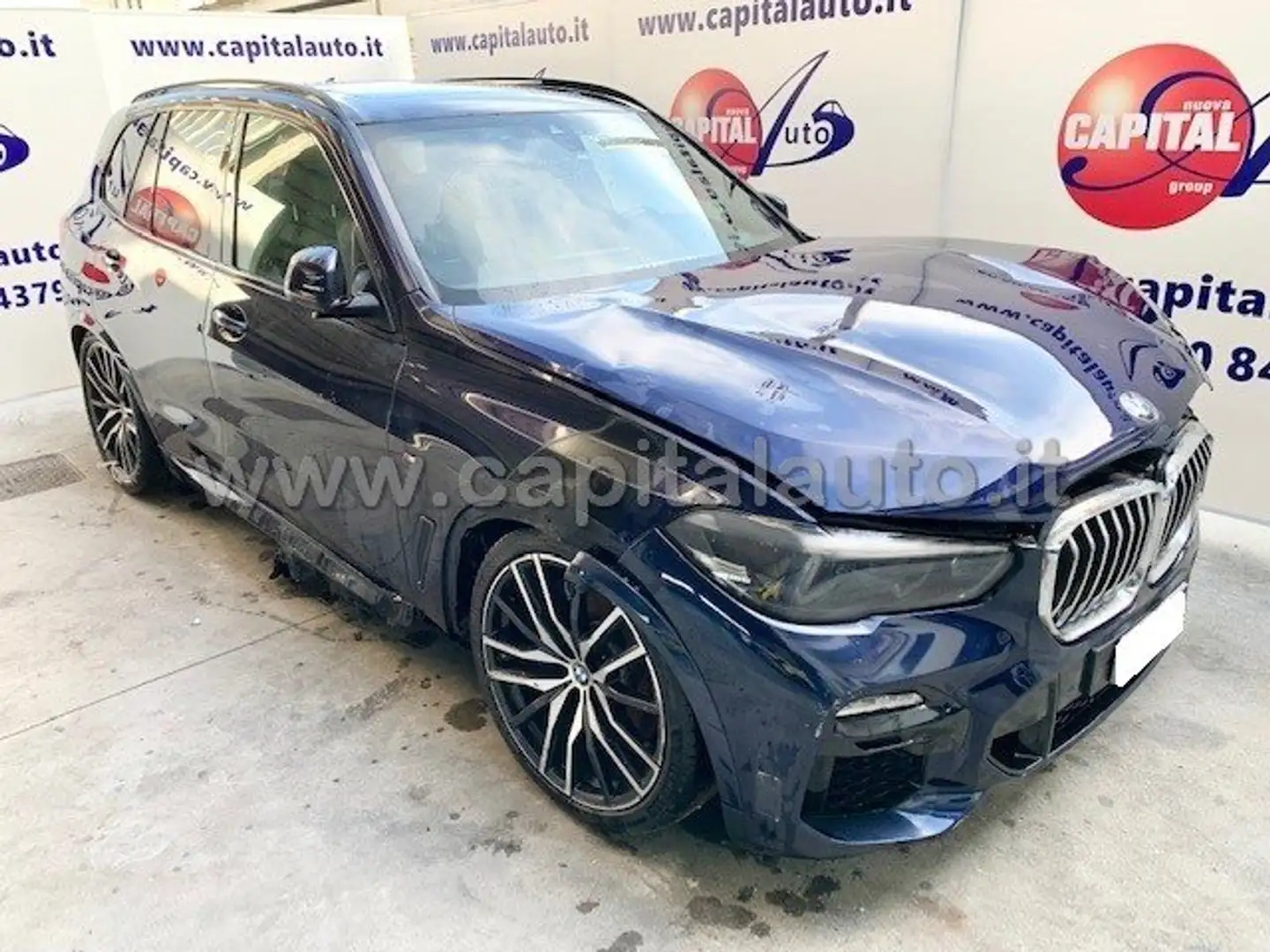 BMW X5 45E Plug-In Hybrid M-Sport NETTO 21500 Bleu - 1