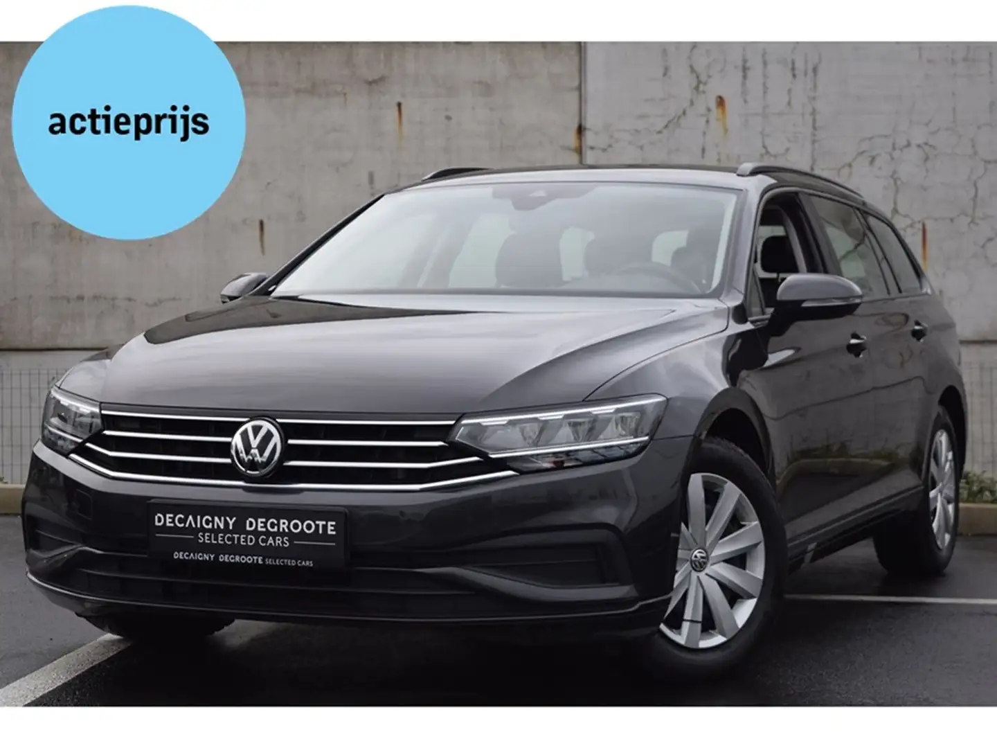 Volkswagen Passat Variant 1.5TSI DSG 150pk ACTIVE +Multimedia met Navi App+S Grijs - 1