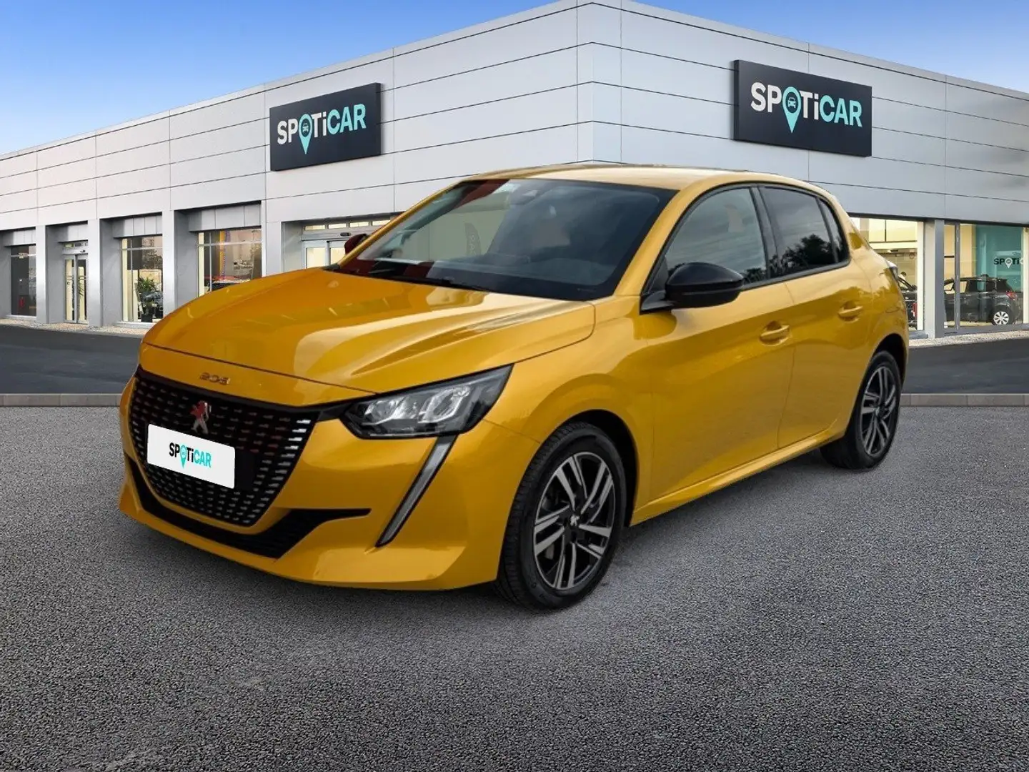 Peugeot 208 Allure Pack PureTech 100 S/S Geel - 1