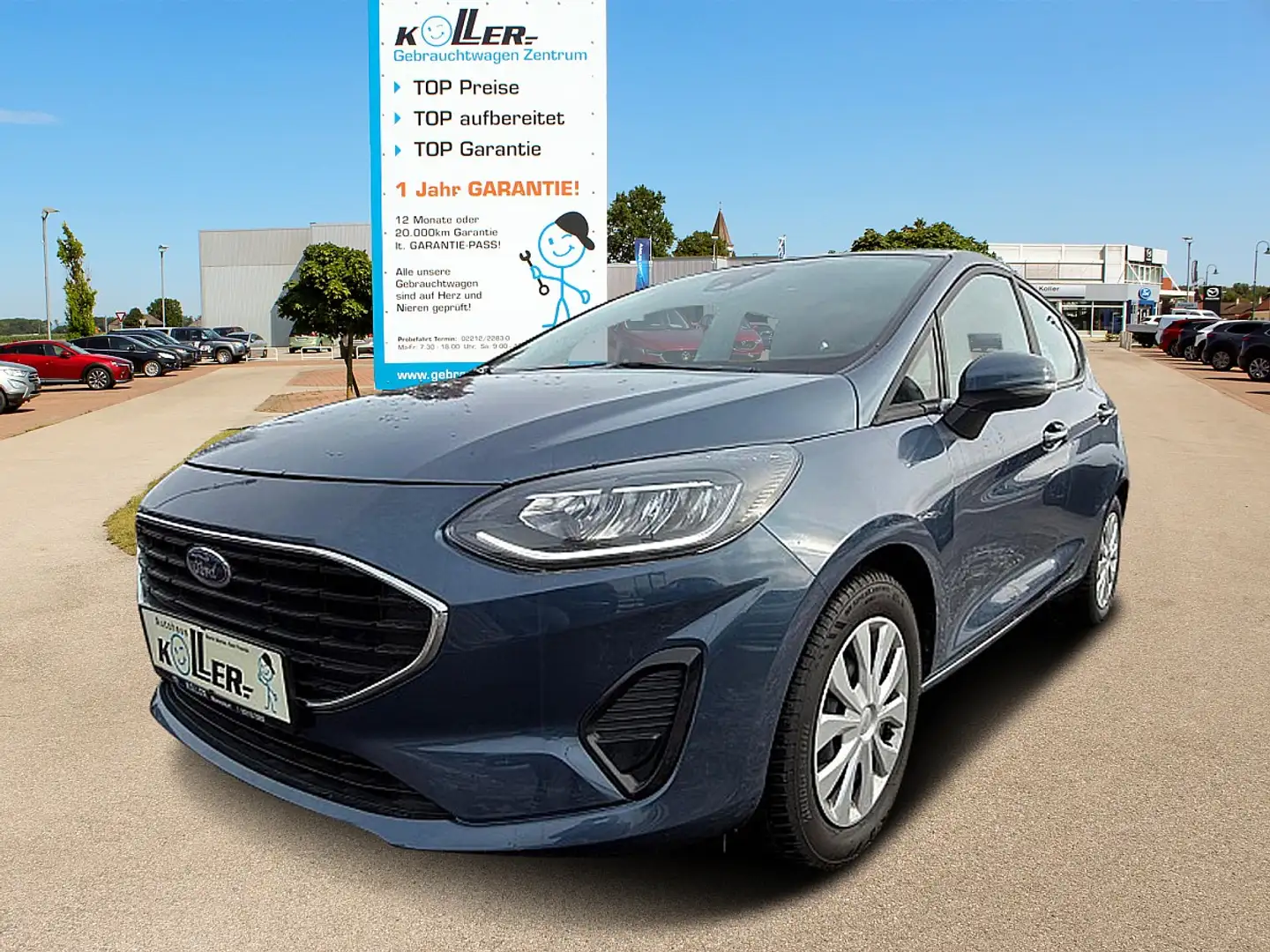 Ford Fiesta Cool & Connect 1,0 EcoBoost Start/Stop Blau - 1