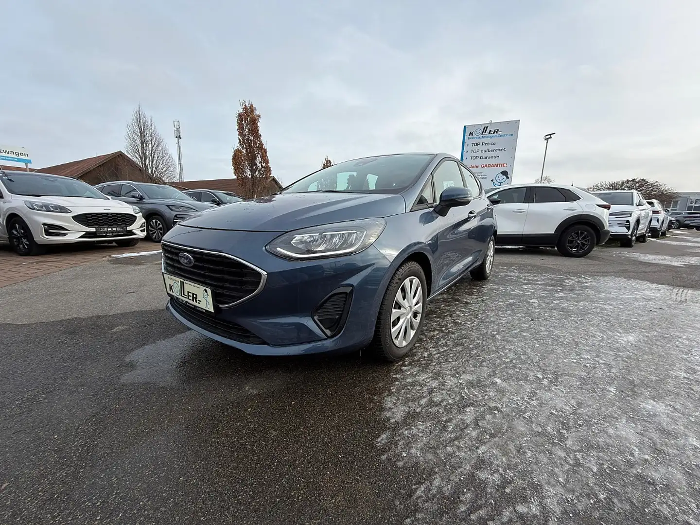 Ford Fiesta Cool & Connect 1,0 EcoBoost Start/Stop Bleu - 1