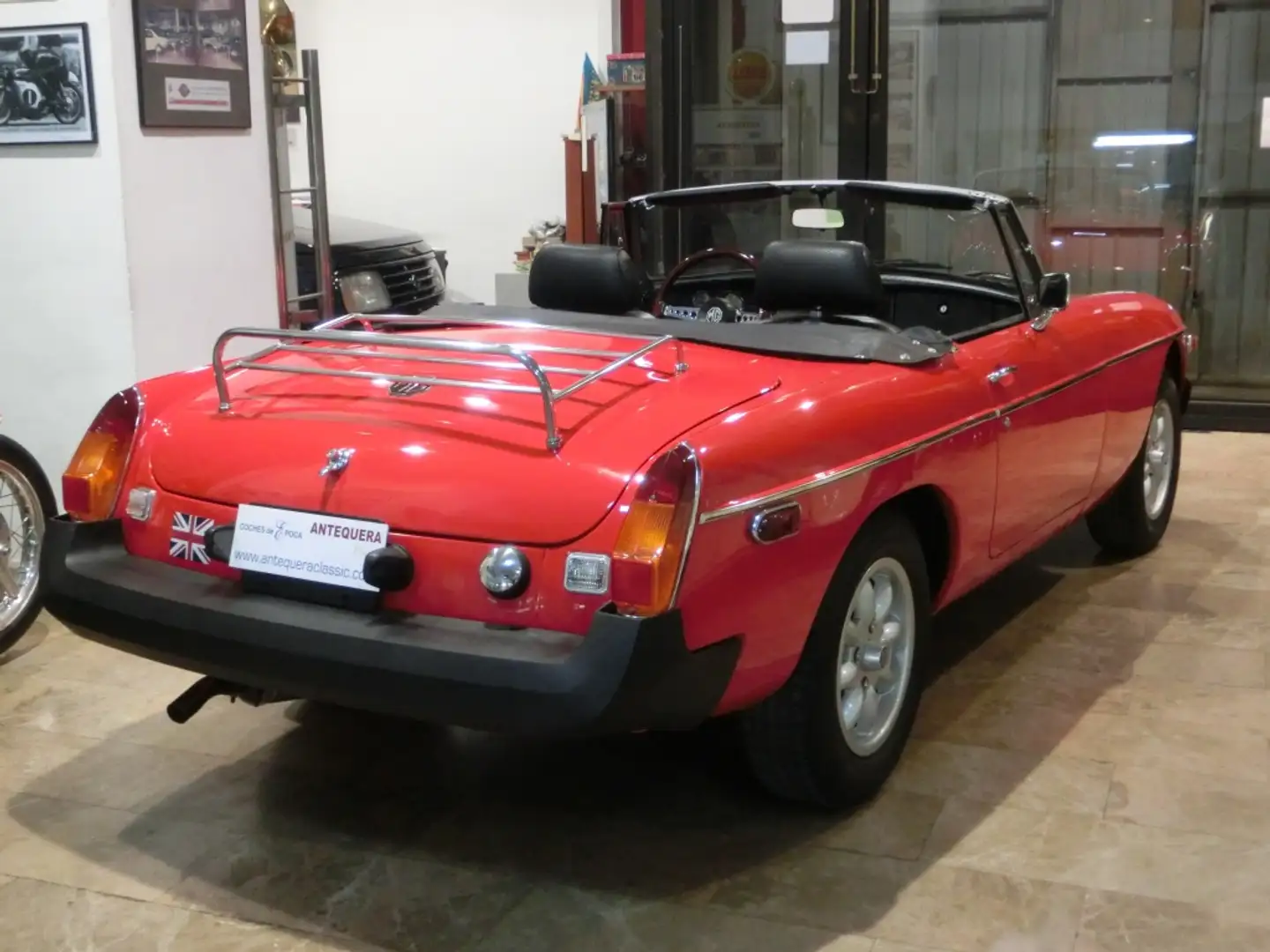 MG MGB MG B Cabrio (Gummi) Rojo - 2