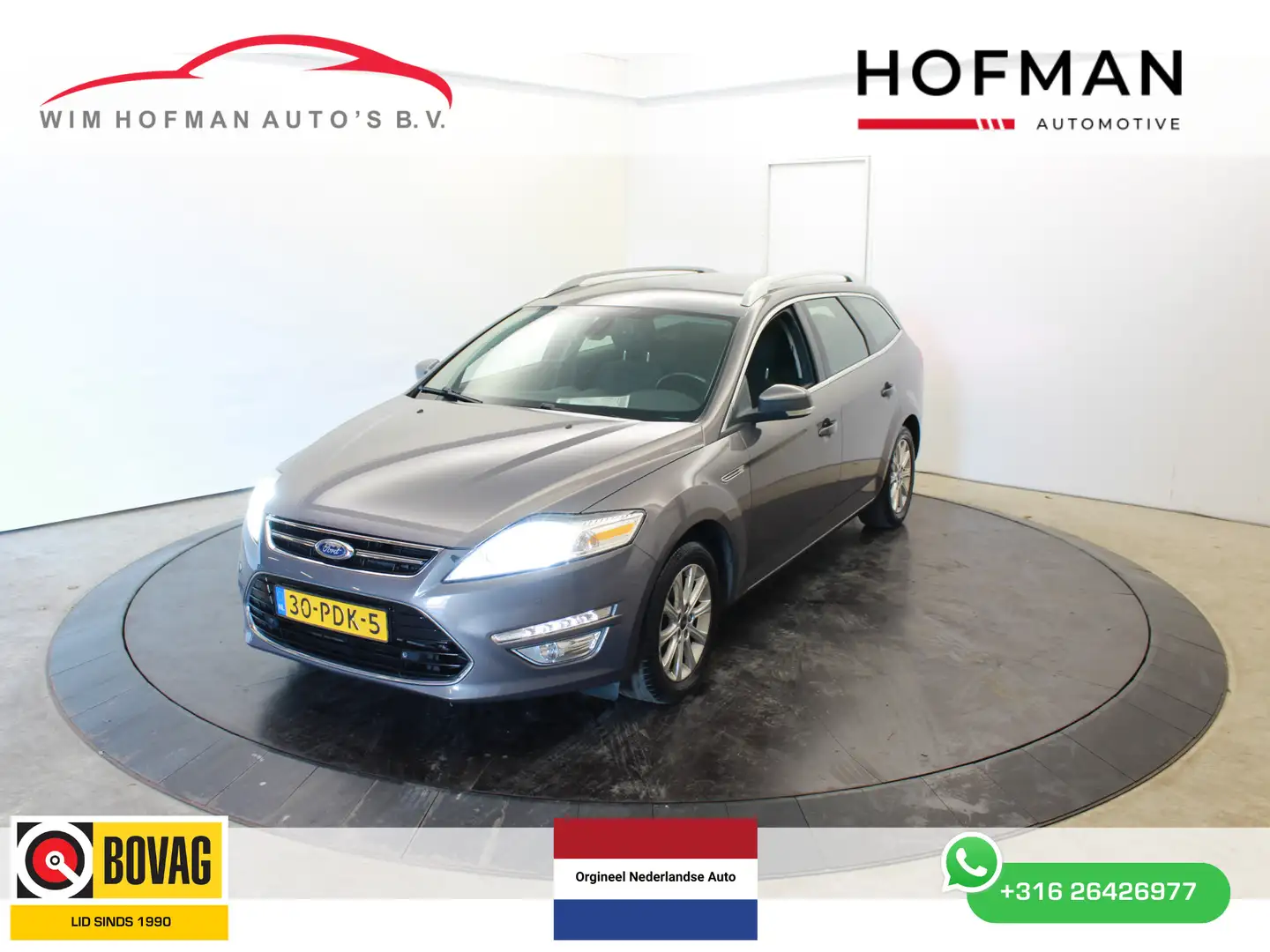Ford Mondeo 161PK Titanium Dealer onderhouden Groot Navi incl Brun - 1