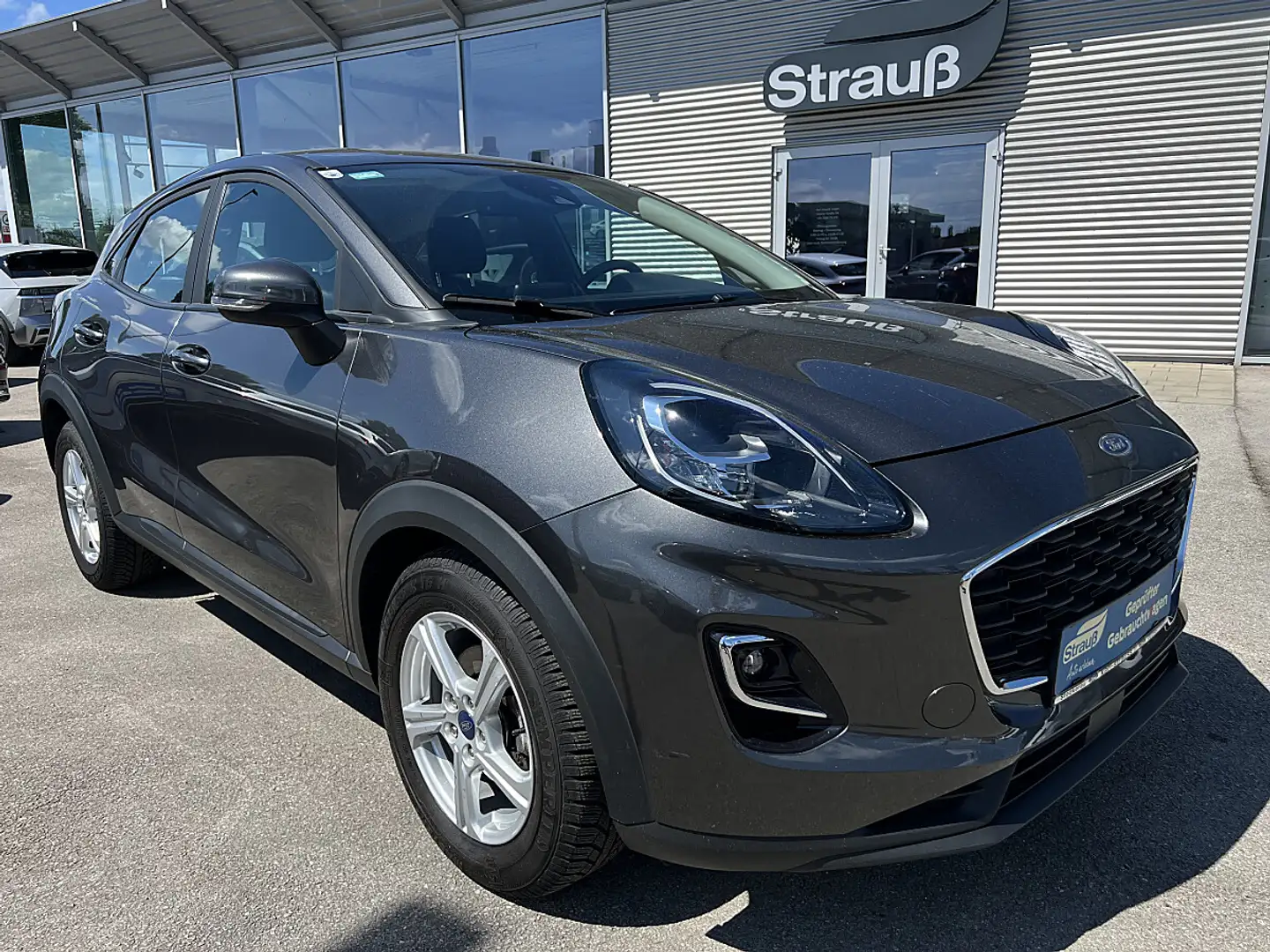 Ford Puma 1,0 EcoBoost Cool & Connect Grau - 1