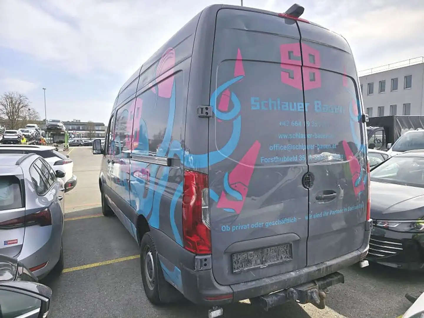 Mercedes-Benz Sprinter 316CDI 2x Schiebetür *3,5t AHV* Grau - 2