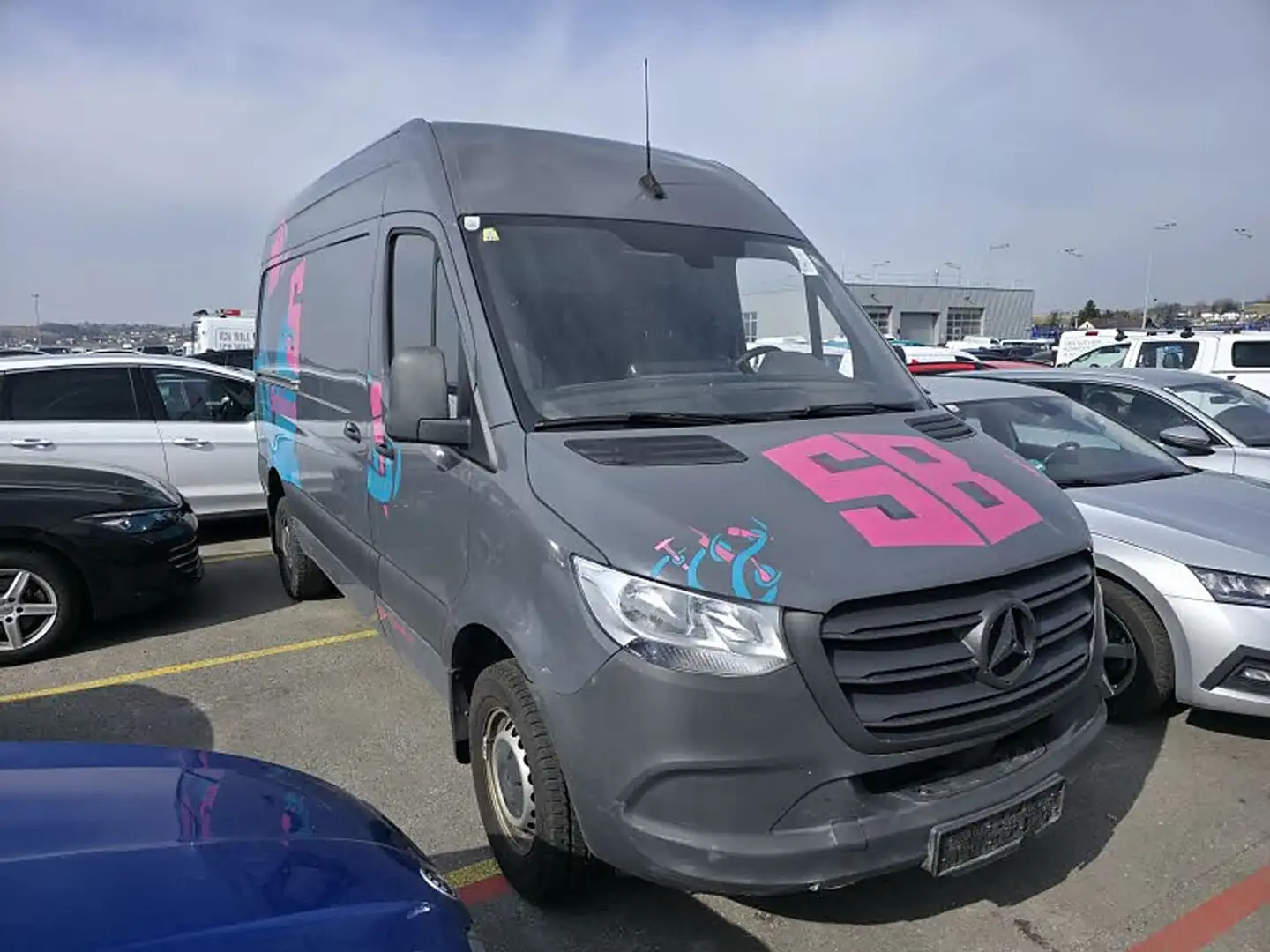 Mercedes-Benz Sprinter 316CDI 2x Schiebetür *3,5t AHV* Grau - 1